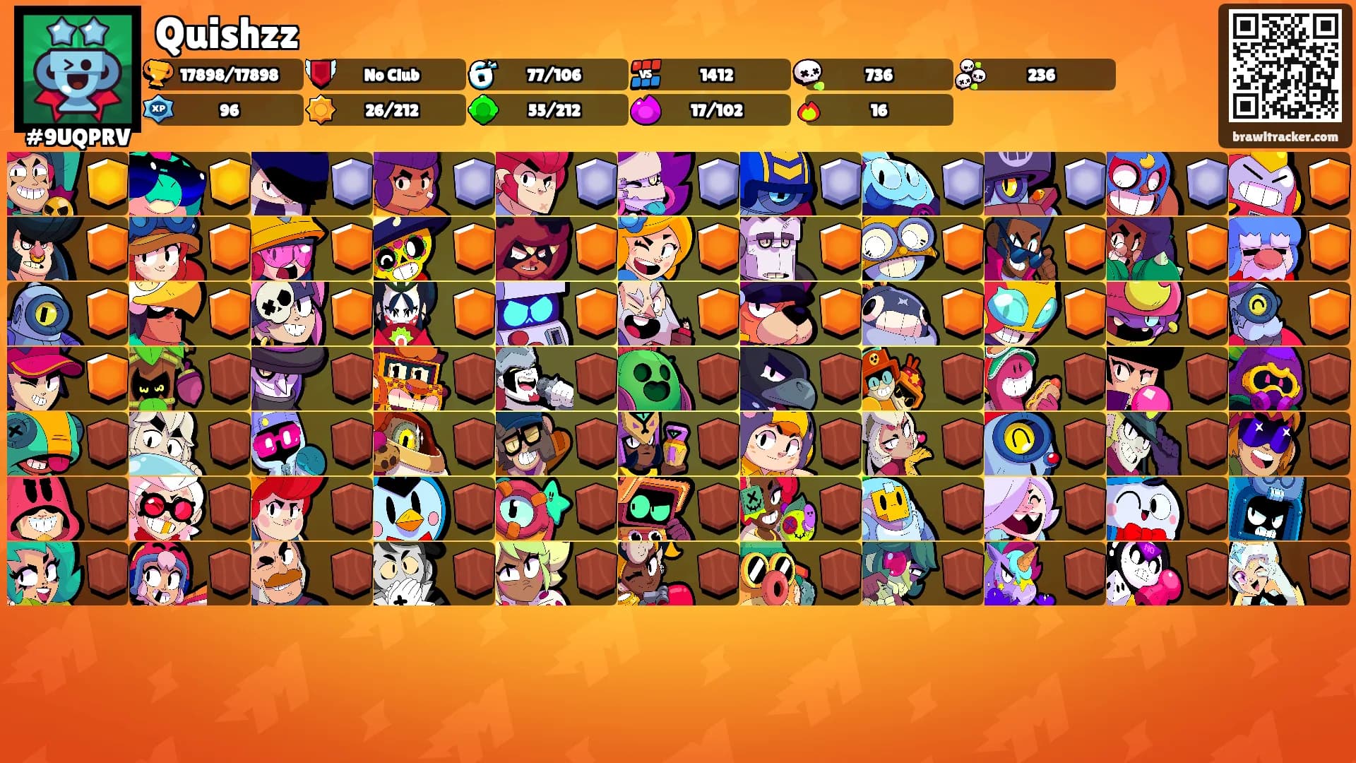 Quishzz's Ranks