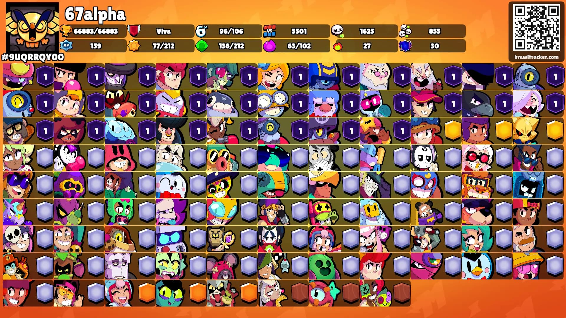 67alpha's Ranks