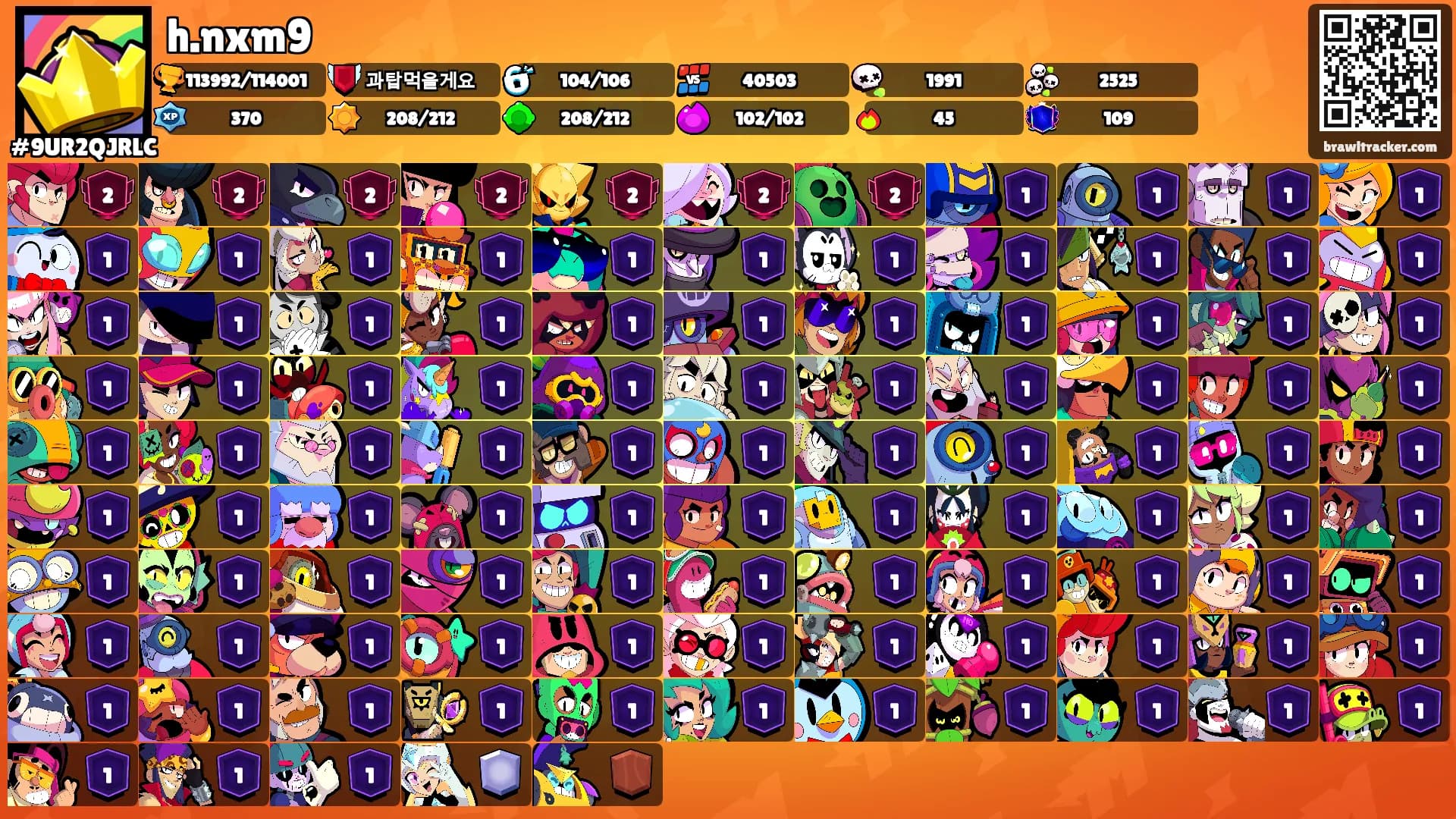 h.nxm9's Ranks