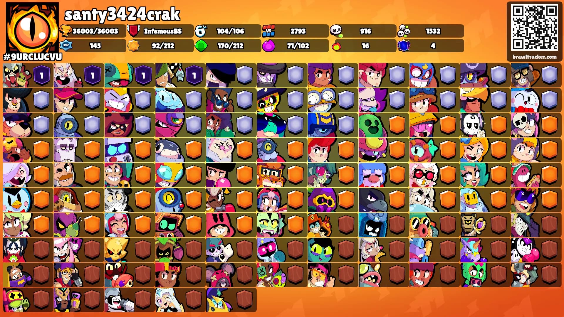 santy3424crak's Ranks