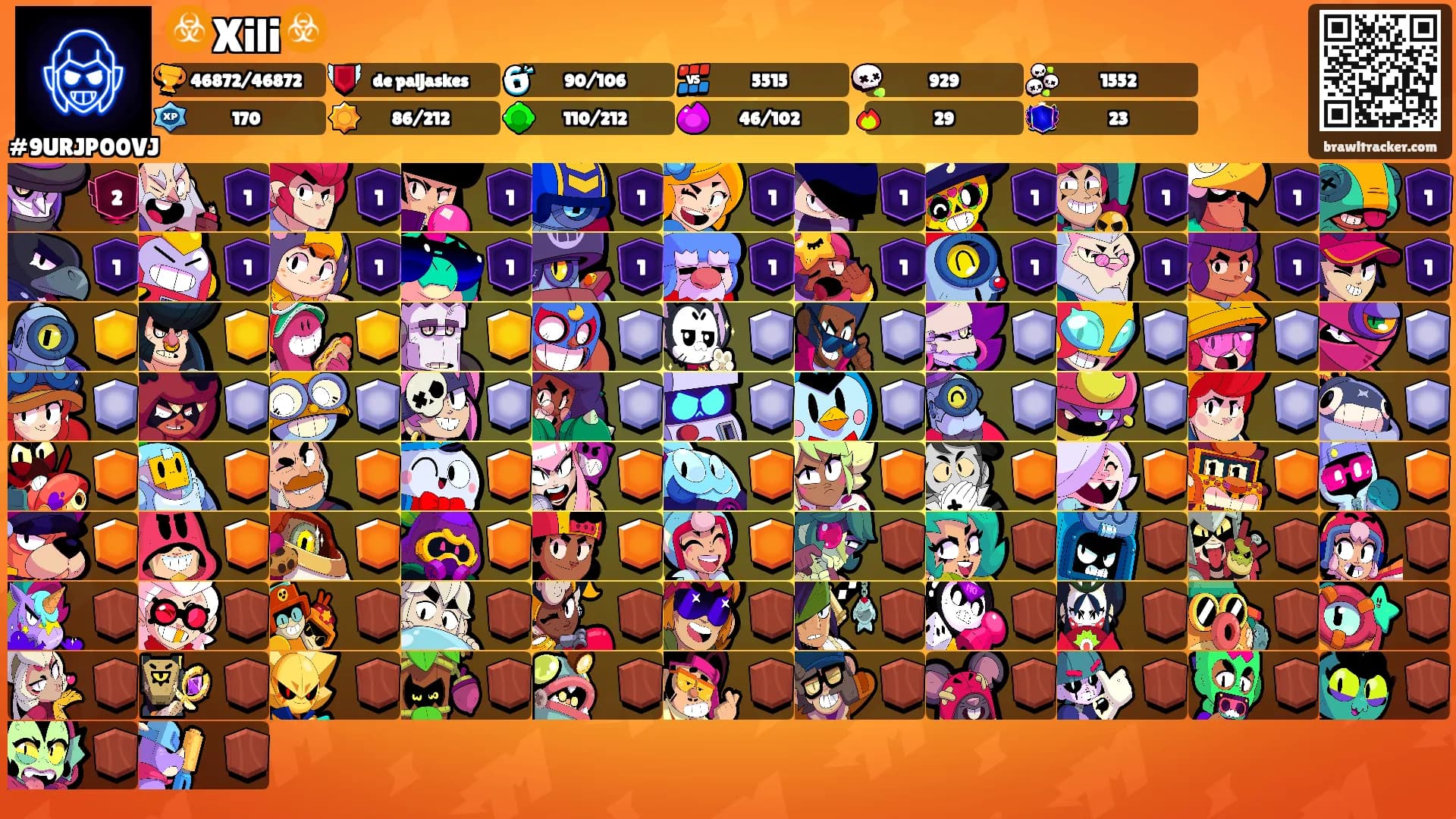 ☣️Xili☣️'s Ranks