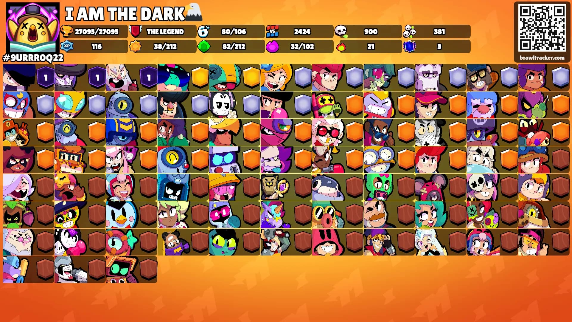 I AM THE DARK🦅's Ranks