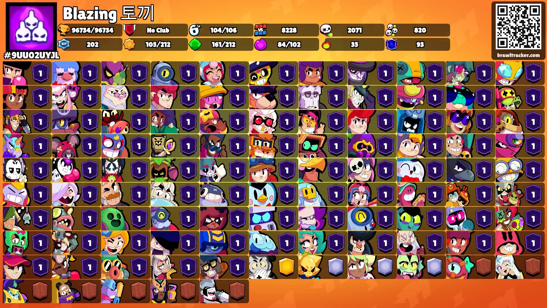 Blazing 토끼's Ranks
