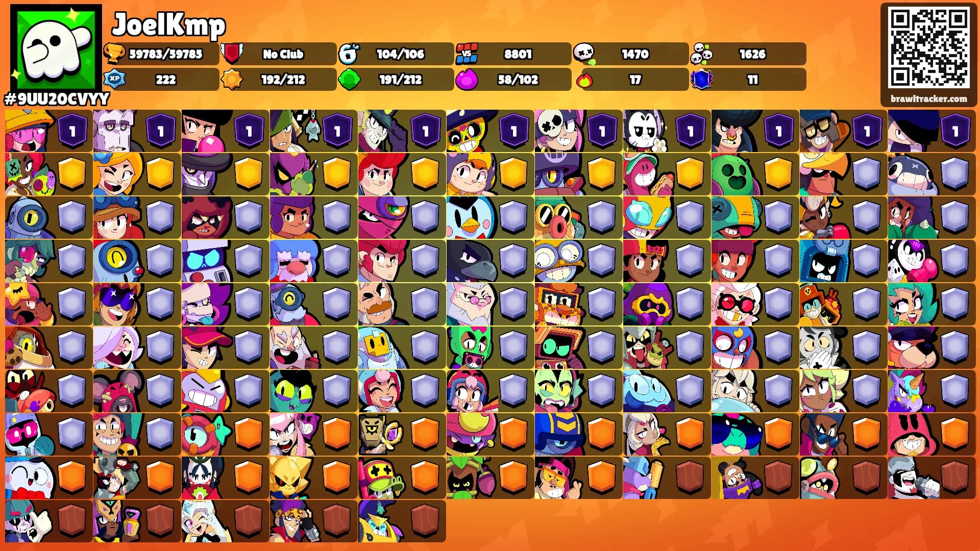 JoelKmp's Ranks