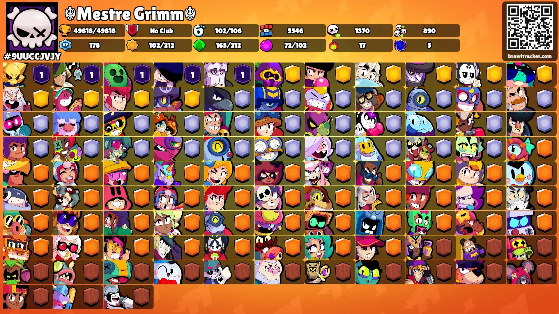 ☬Mestre Grimm☬'s Ranks
