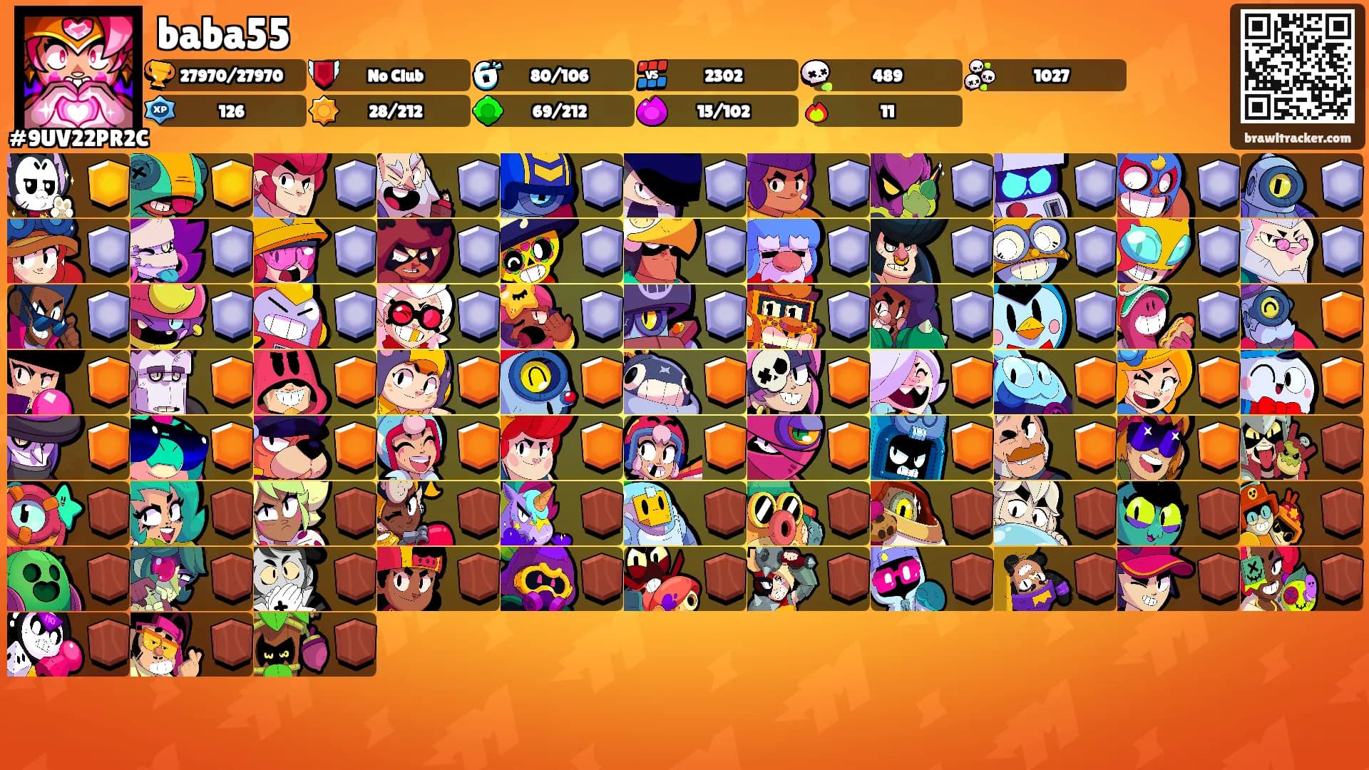 baba55's Ranks