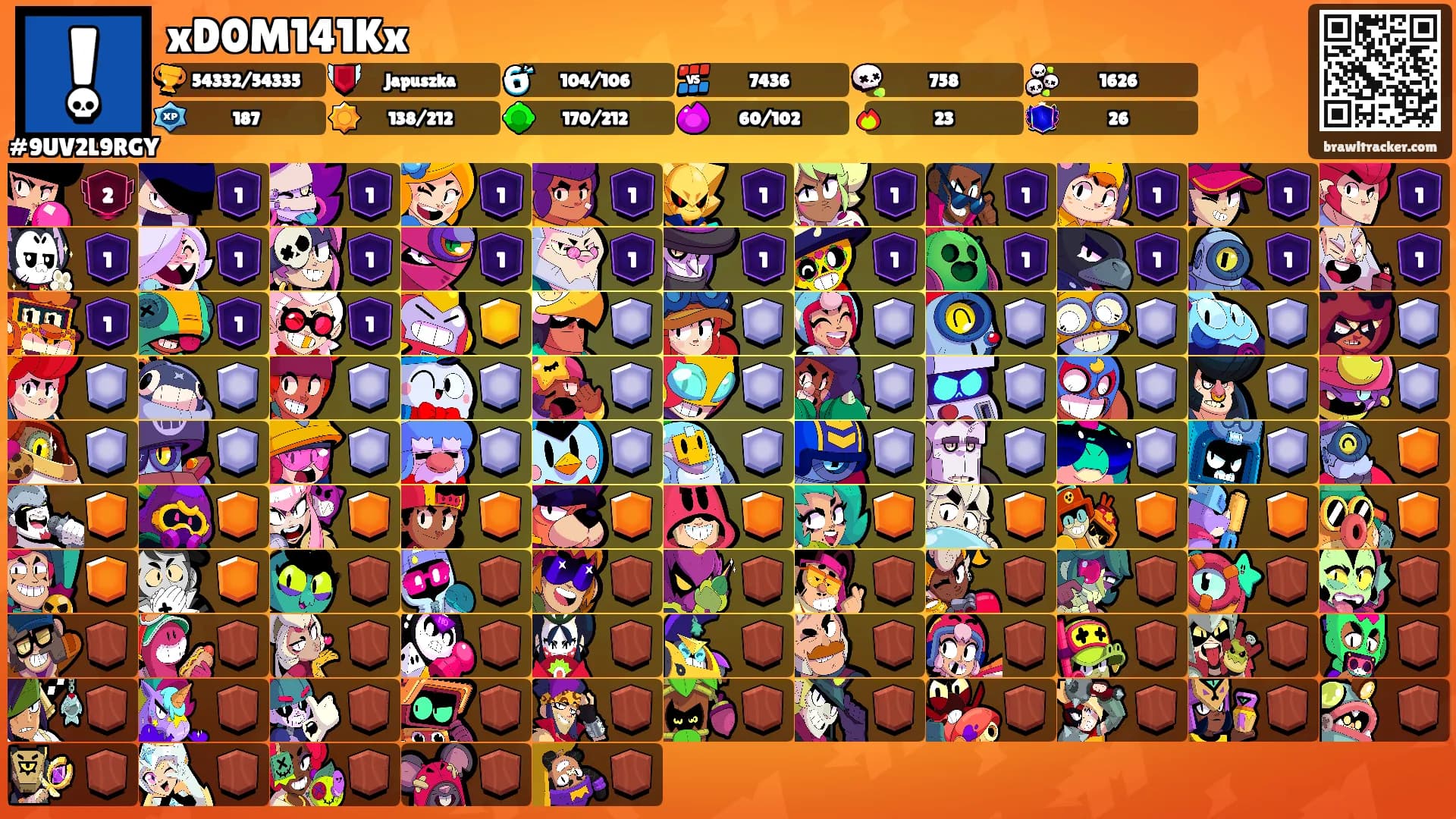 xD0M141Kx's Ranks