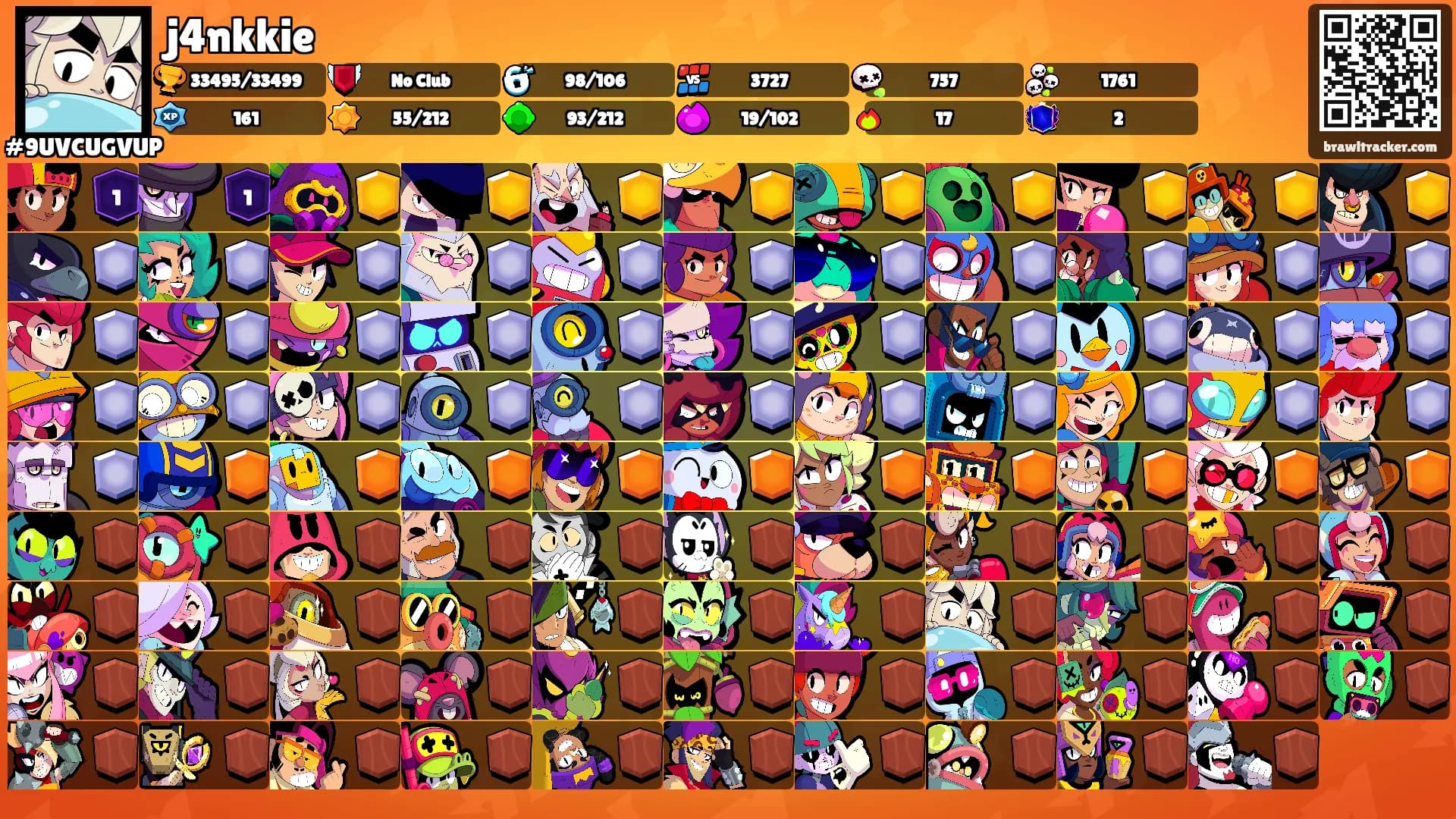 j4nkkie's Ranks