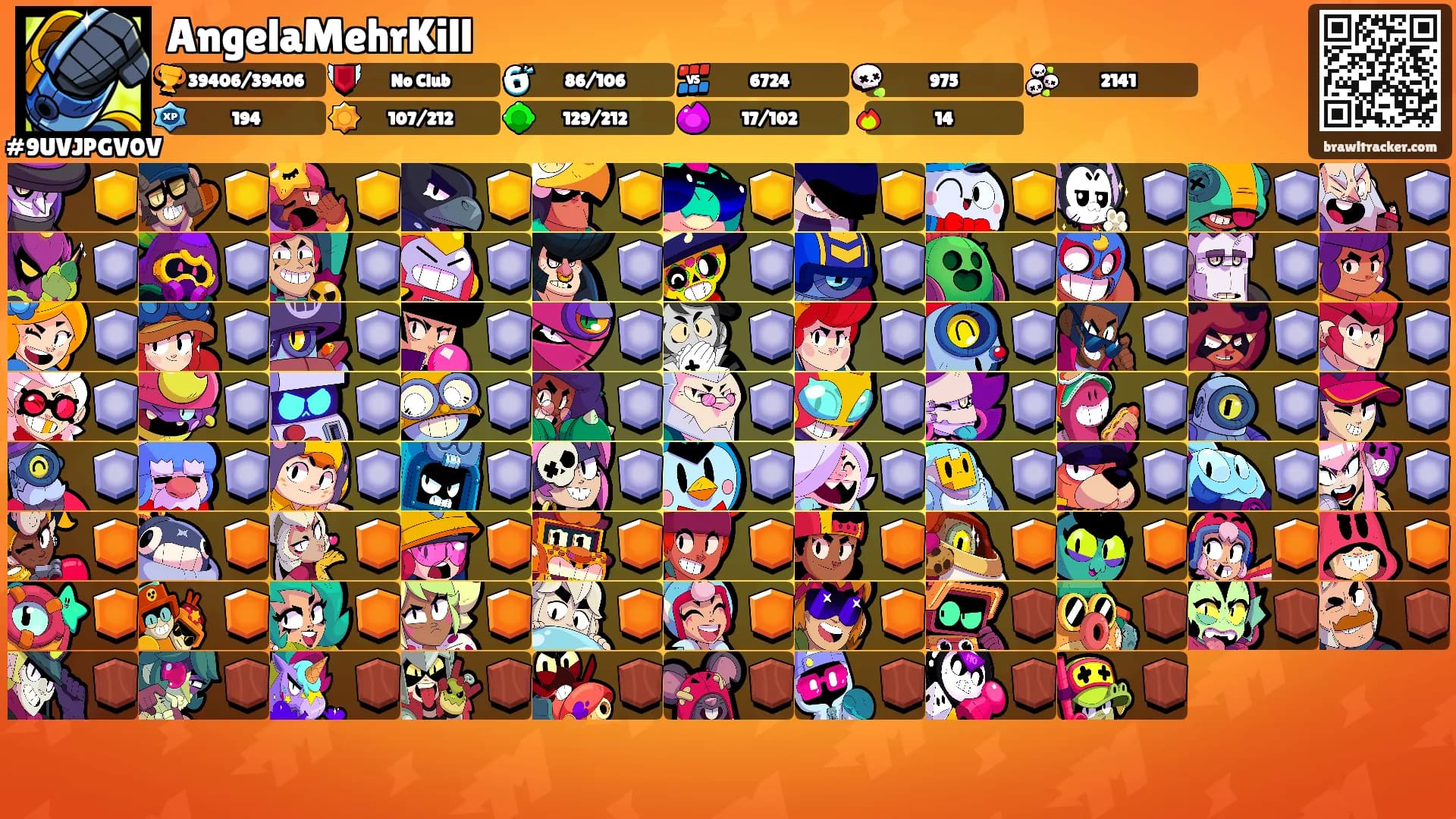 AngelaMehrKill's Ranks