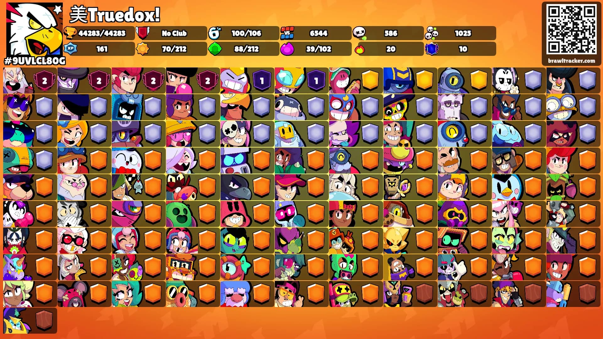 美Truedox!'s Ranks