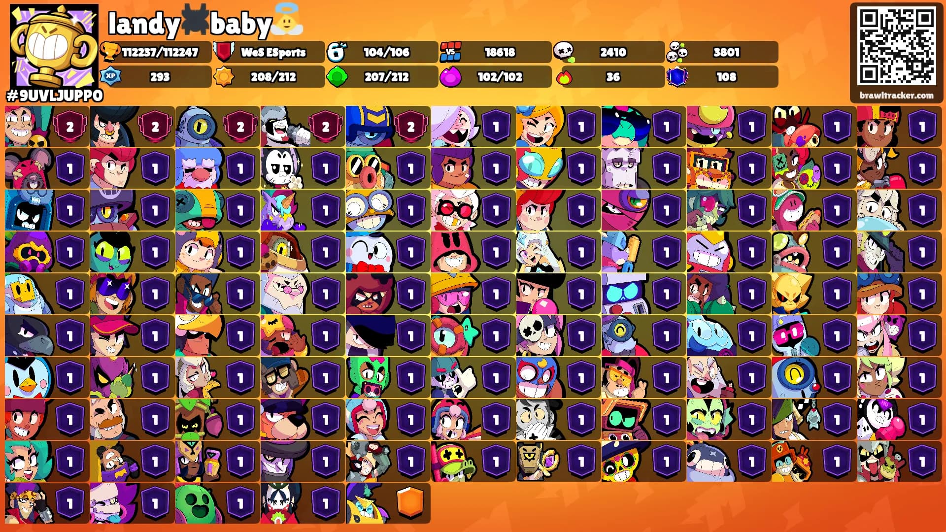 landy🕷️baby👼's Ranks