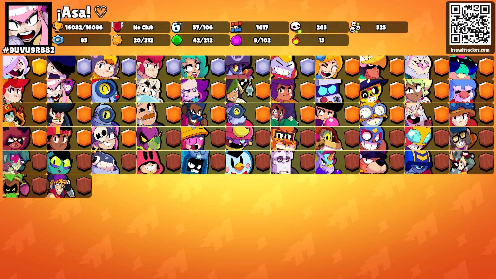 ¡Asa! ♡'s Ranks