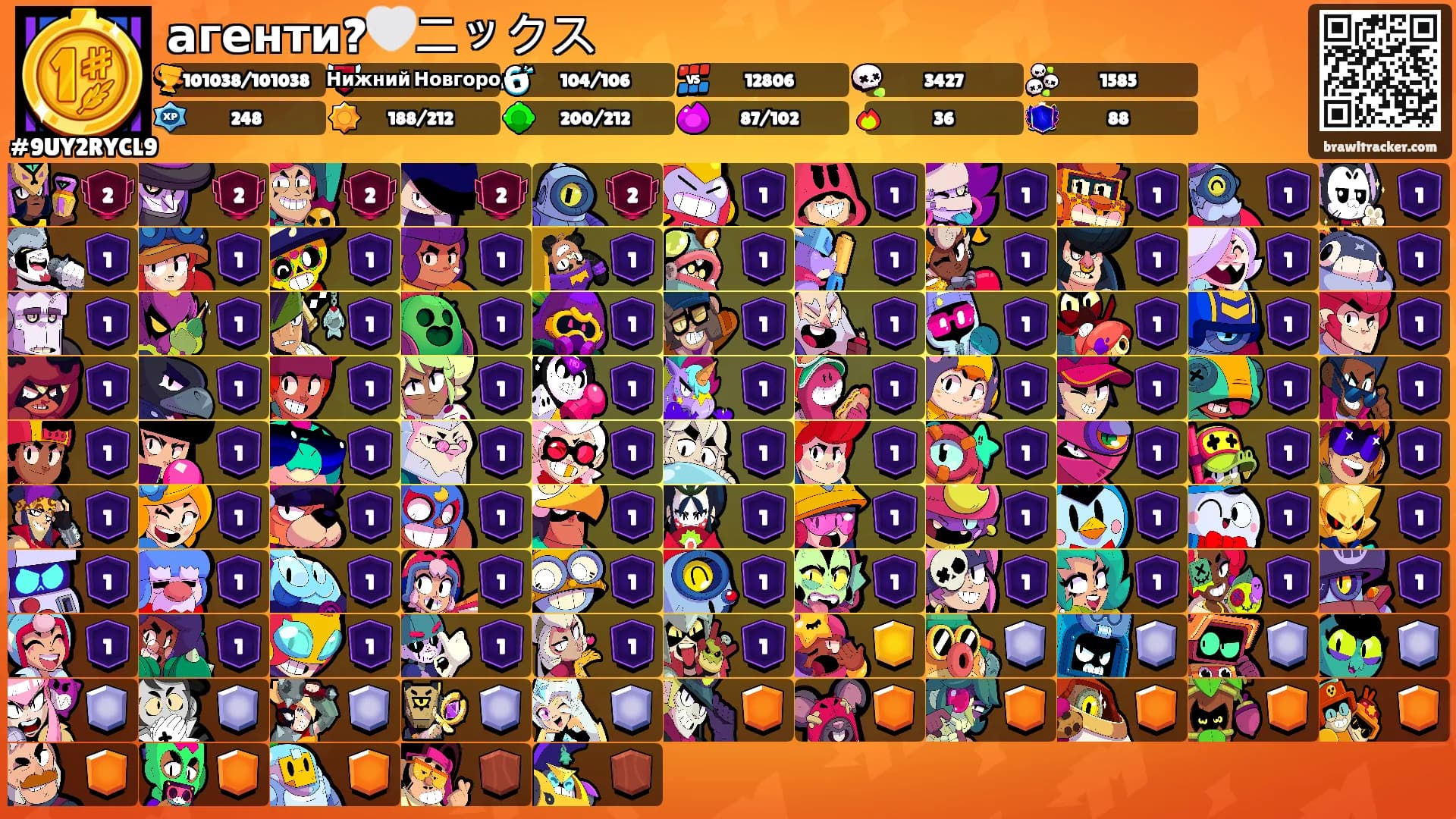 агенти?🤍ニックス's Ranks