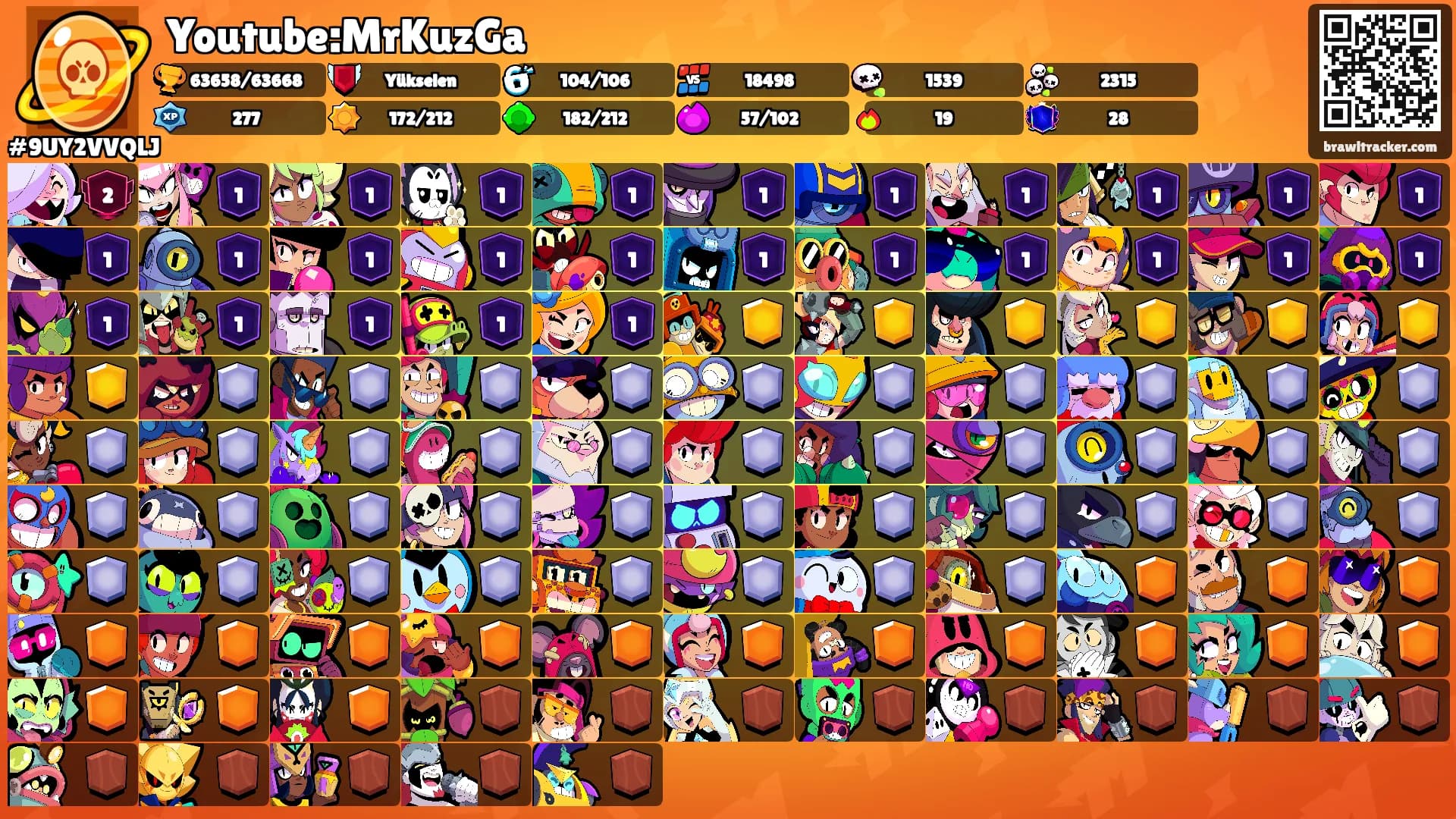 Youtube:MrKuzGa's Ranks