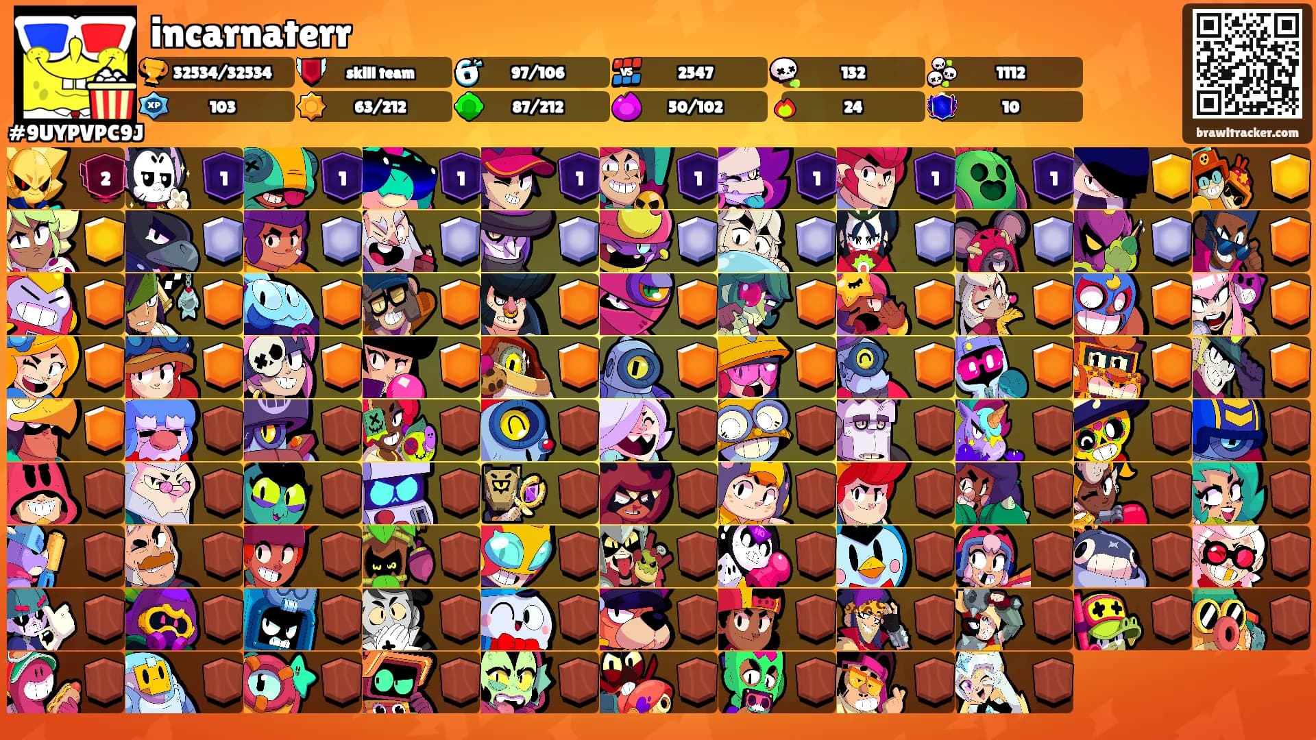 incarnaterr's Ranks