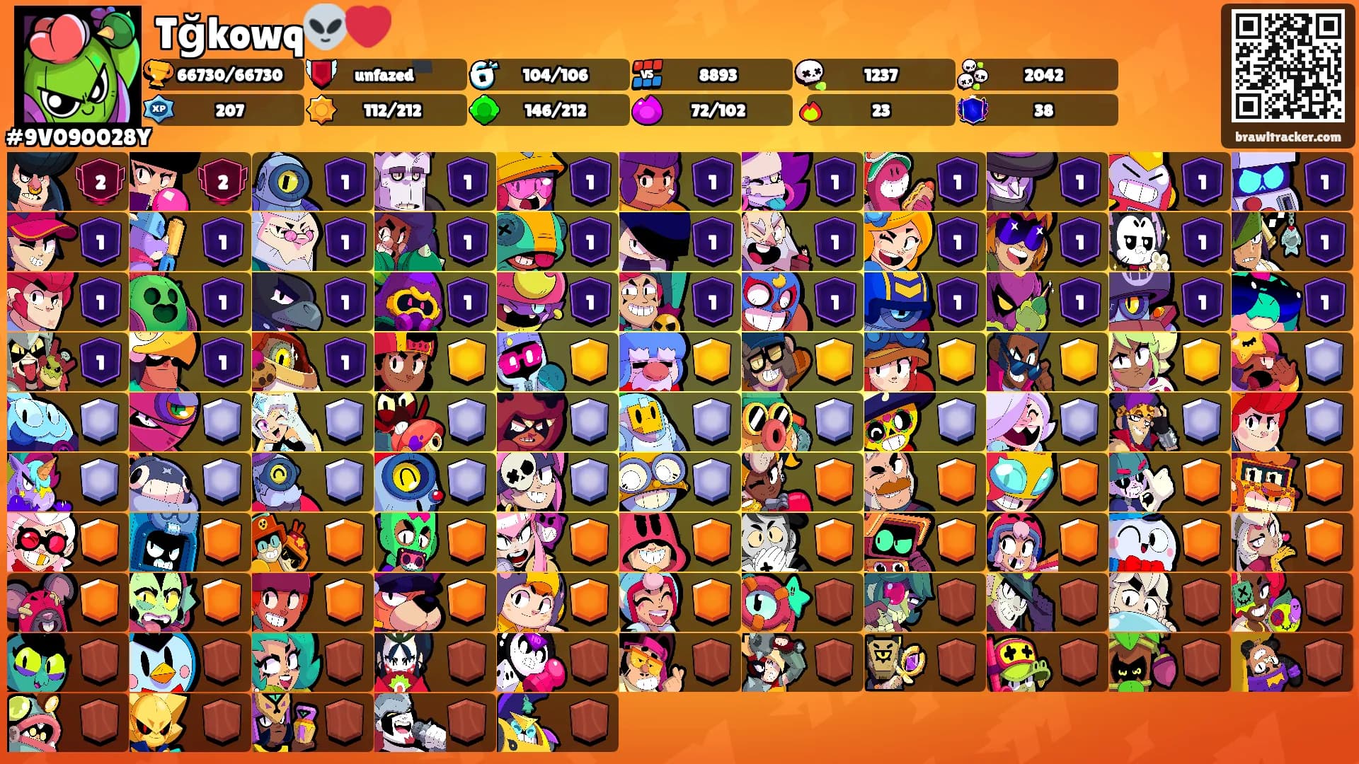 Tğkowq👽❤️'s Ranks