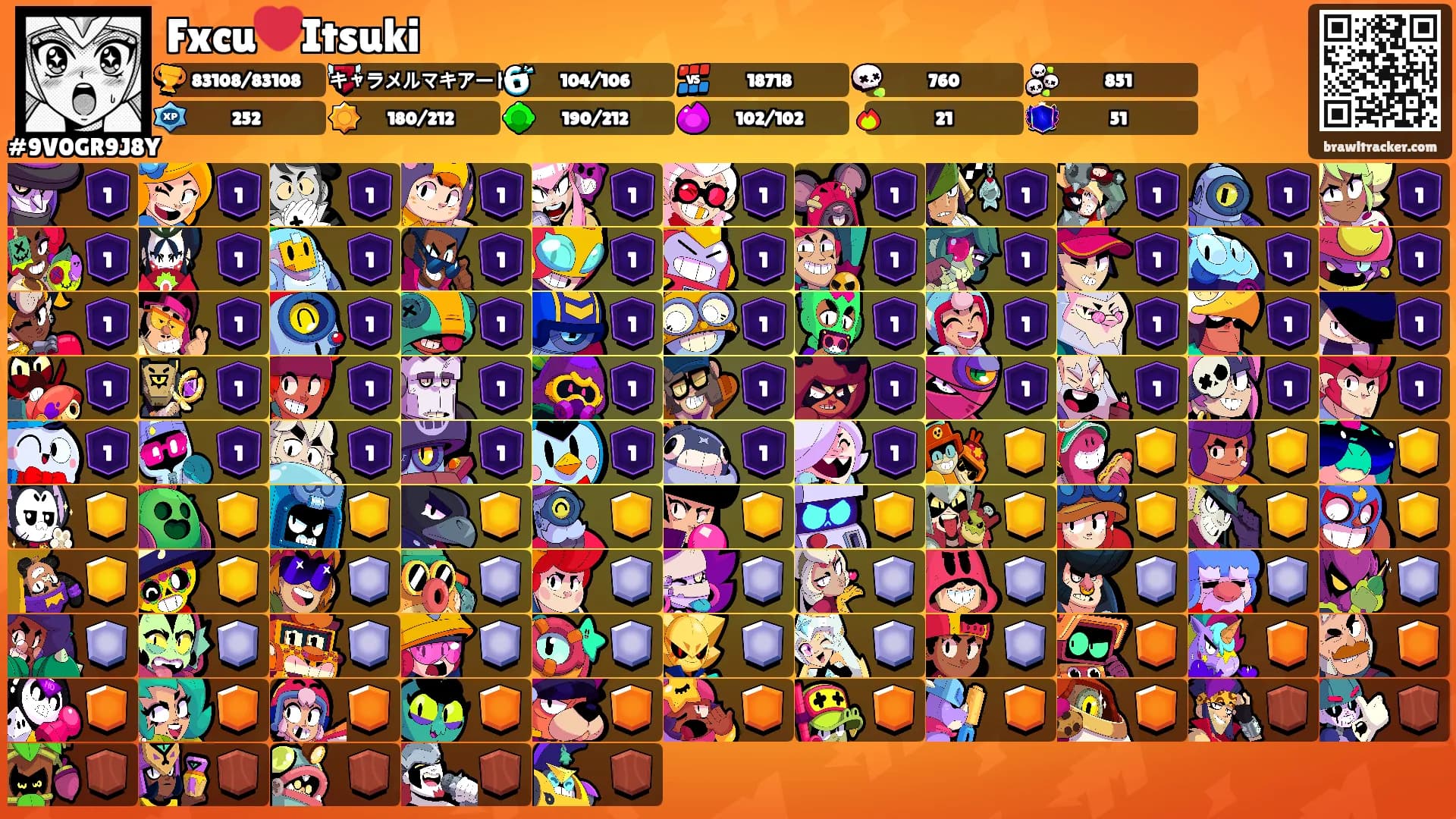 Fxcu❤️Itsuki's Ranks