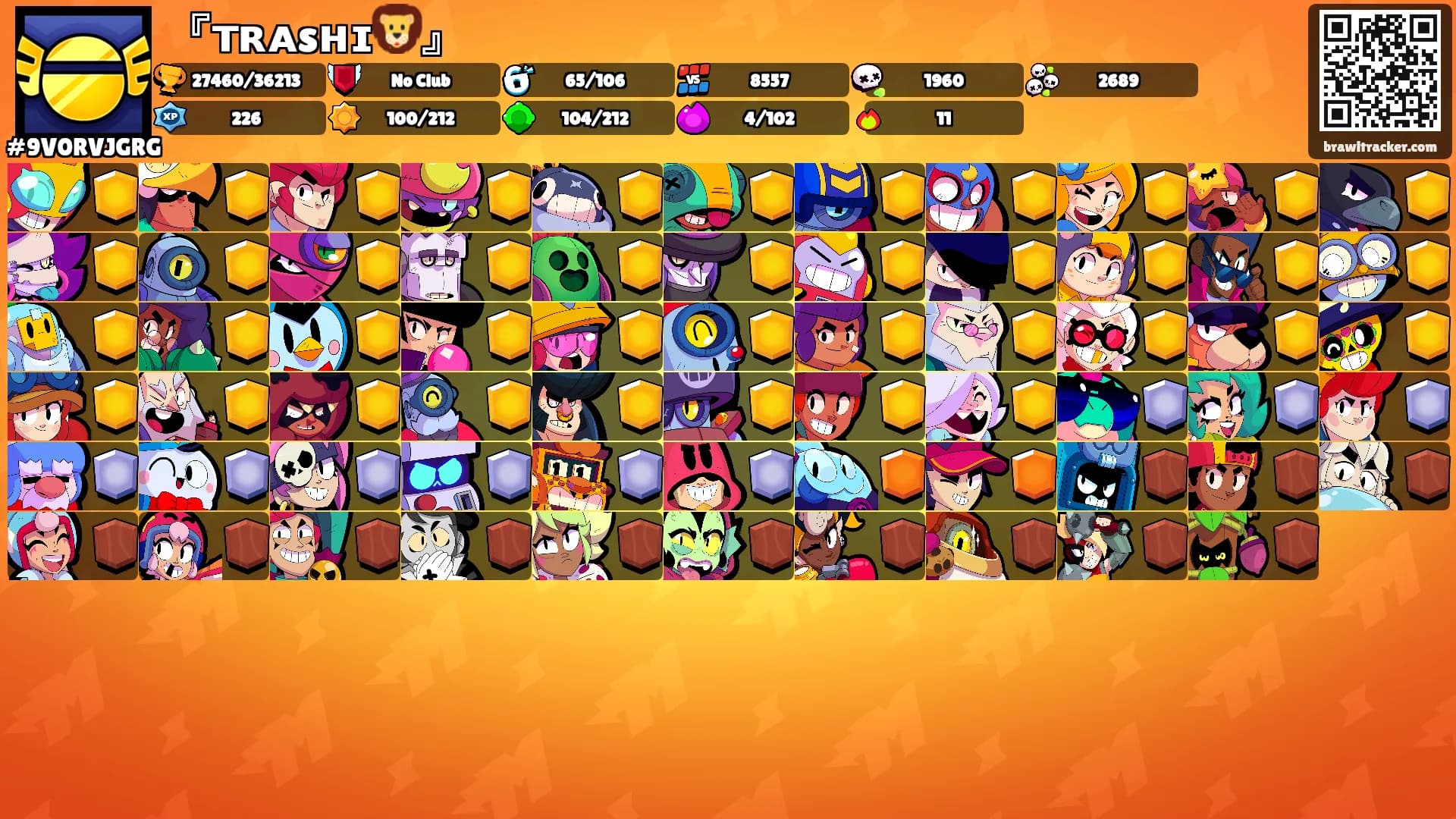 『ᴛʀᴀsʜɪ🦁』's Ranks
