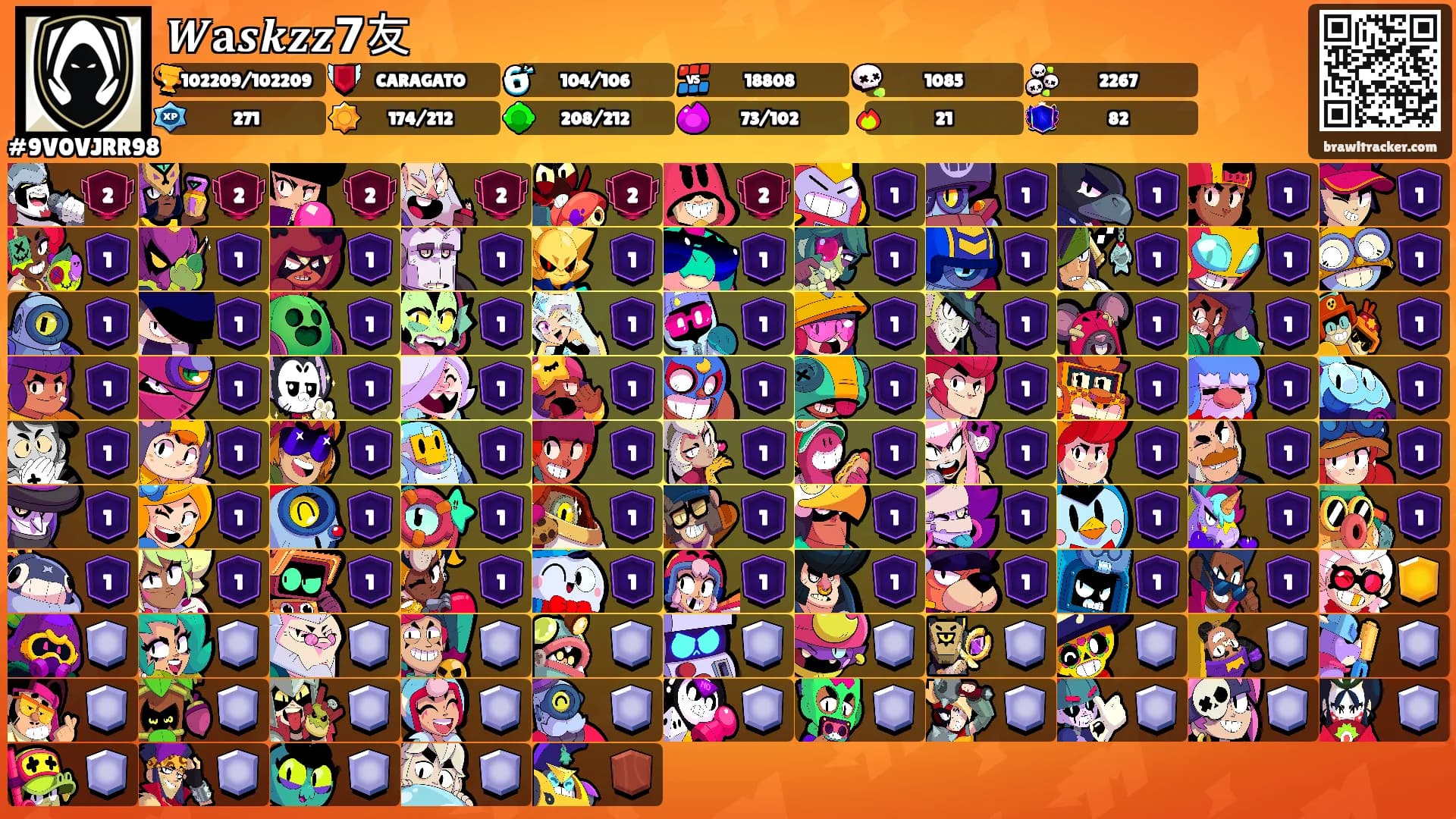 𝑾𝐚𝒔𝒌𝒛𝒛𝟳友's Ranks