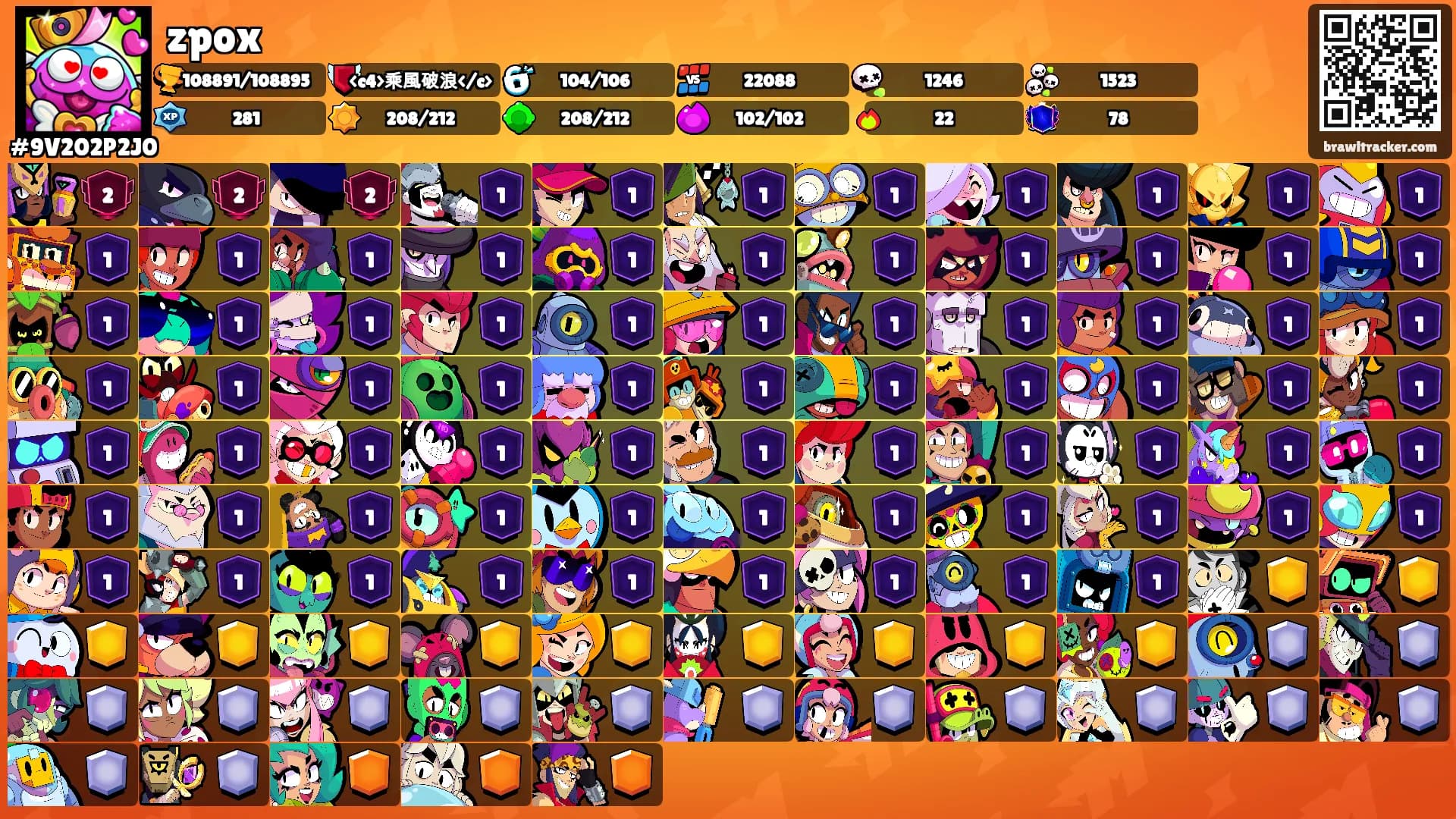 zpox's Ranks