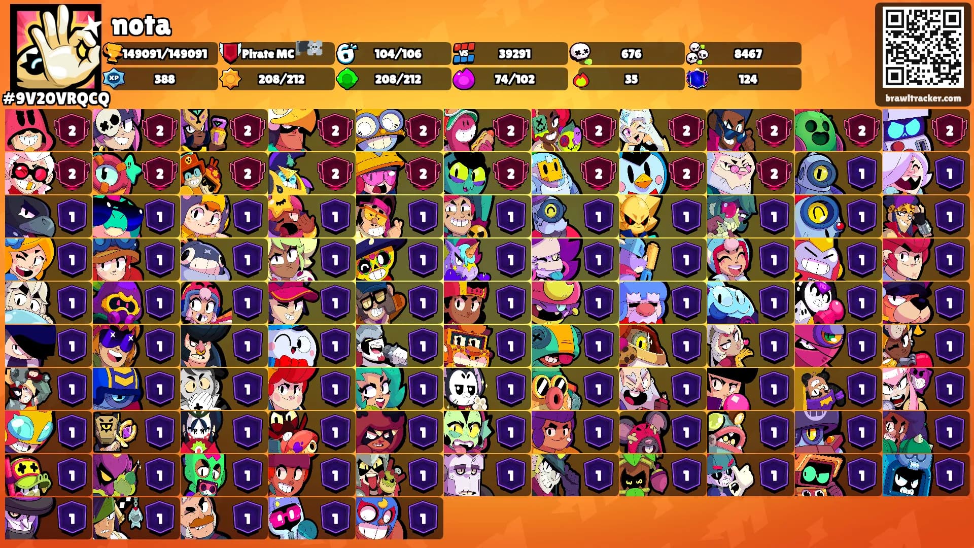 nota's Ranks