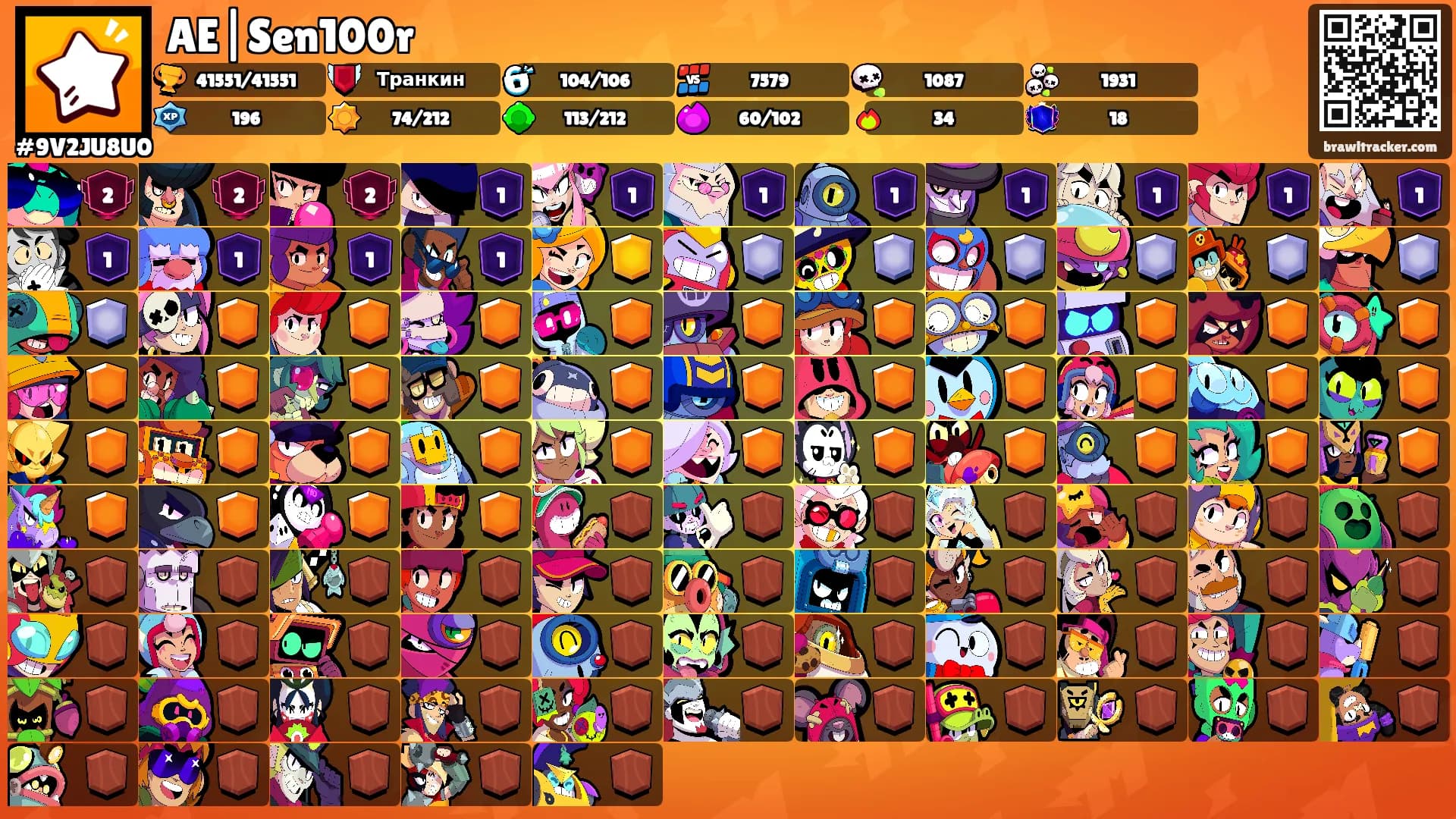 AE|Sen100r's Ranks