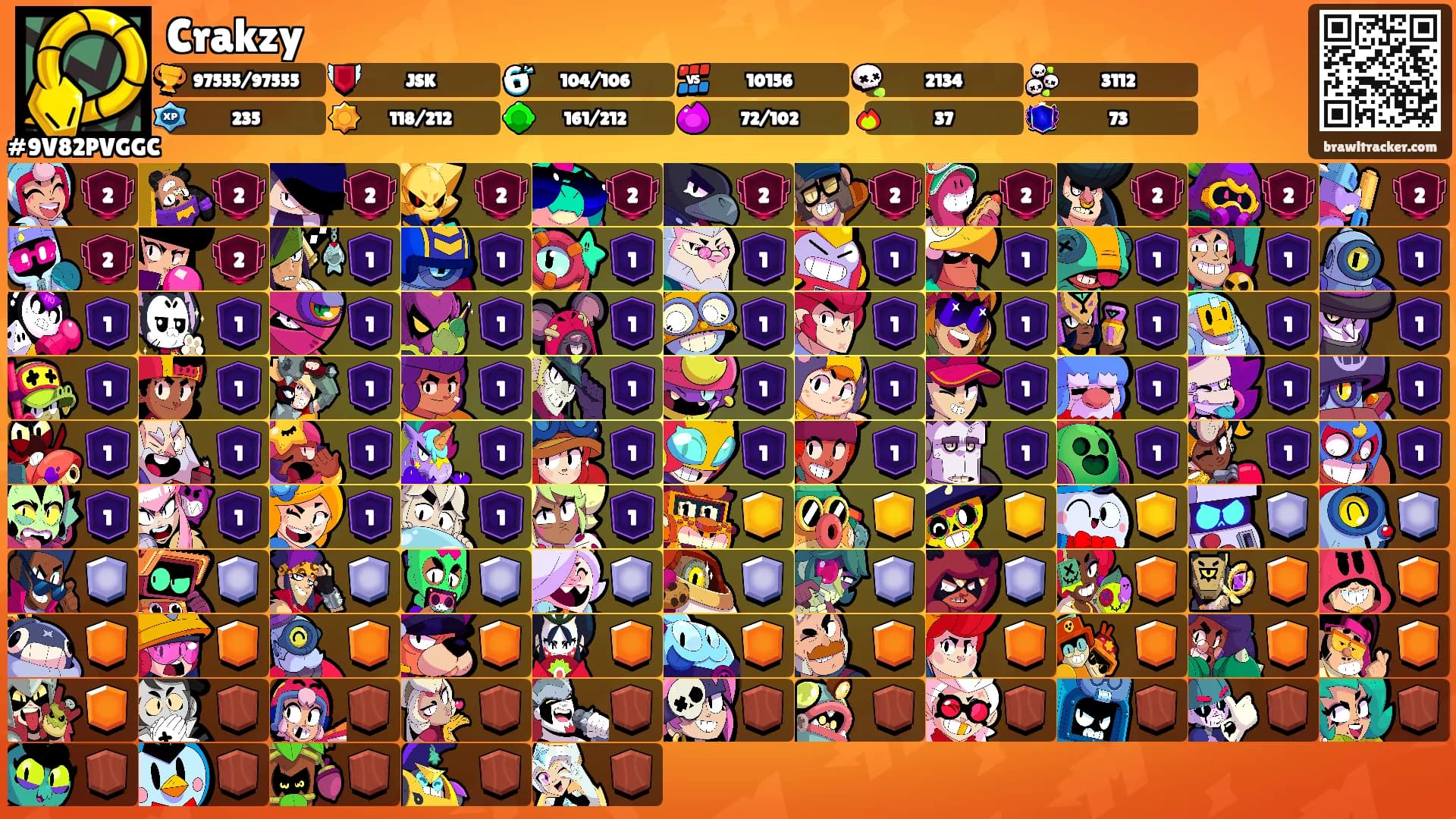 Crakzy's Ranks