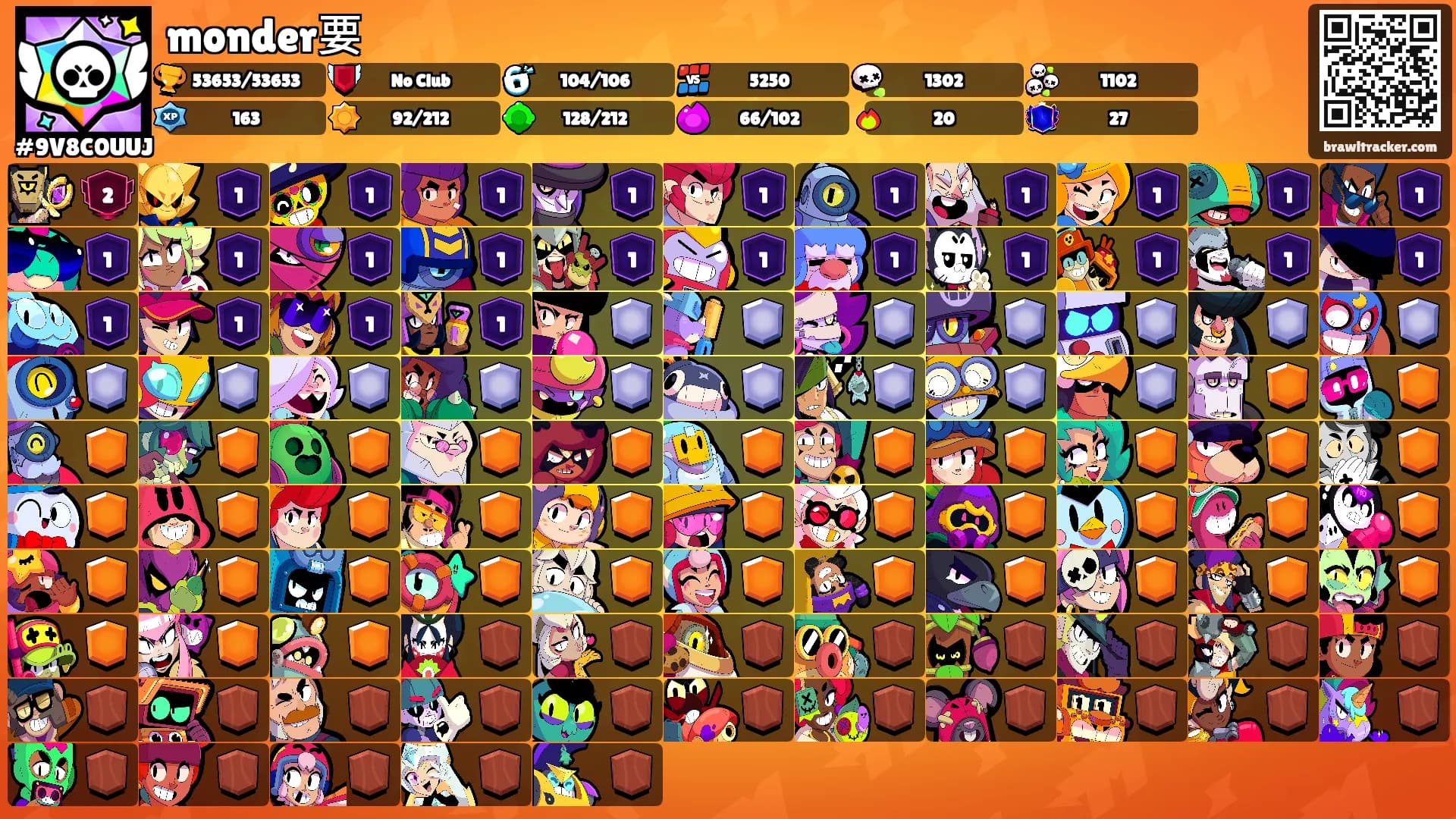 monder要's Ranks