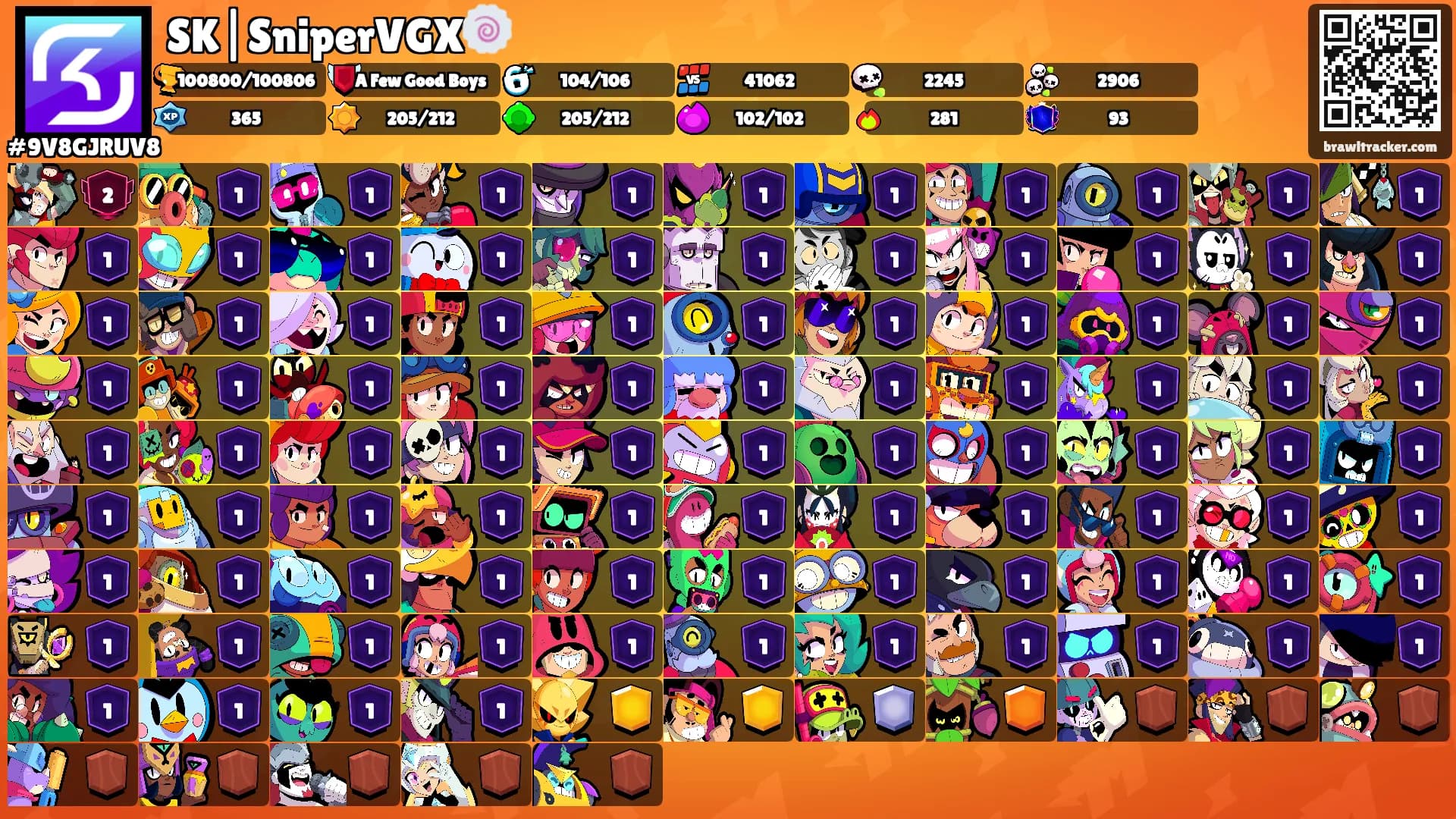 SK|SniperVGX🍥's Ranks