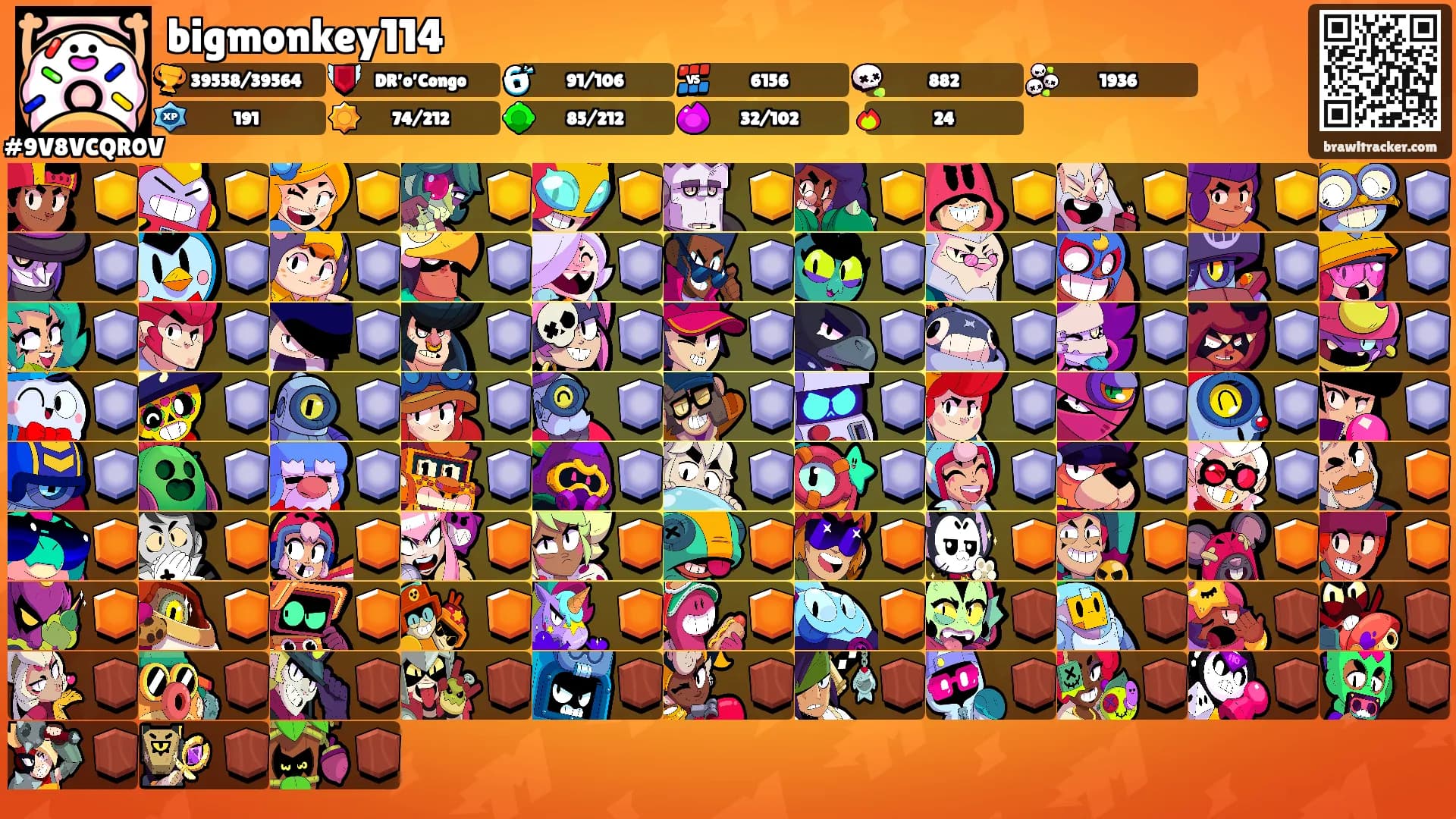 bigmonkey114's Ranks