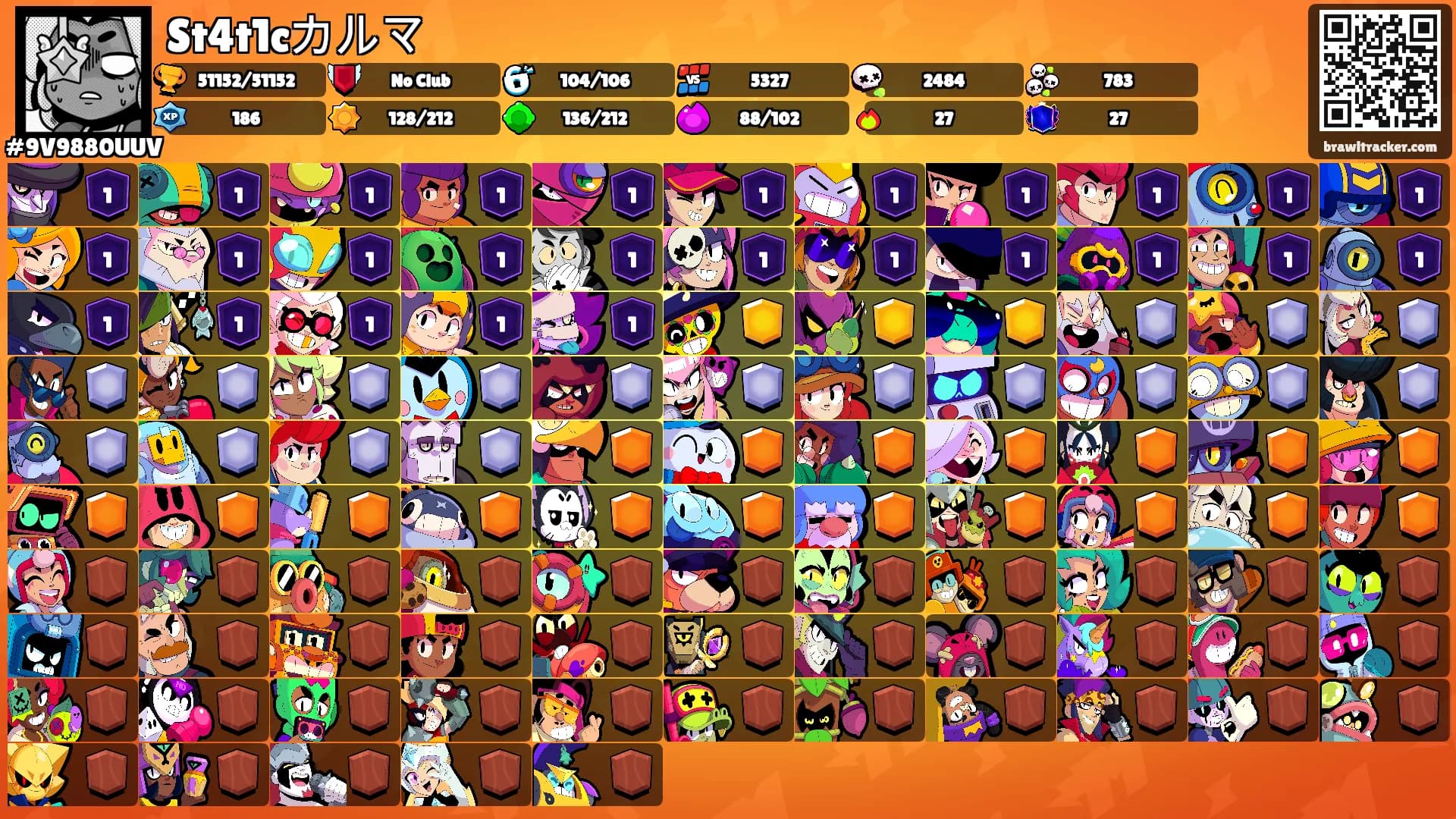 St4t1cカルマ's Ranks