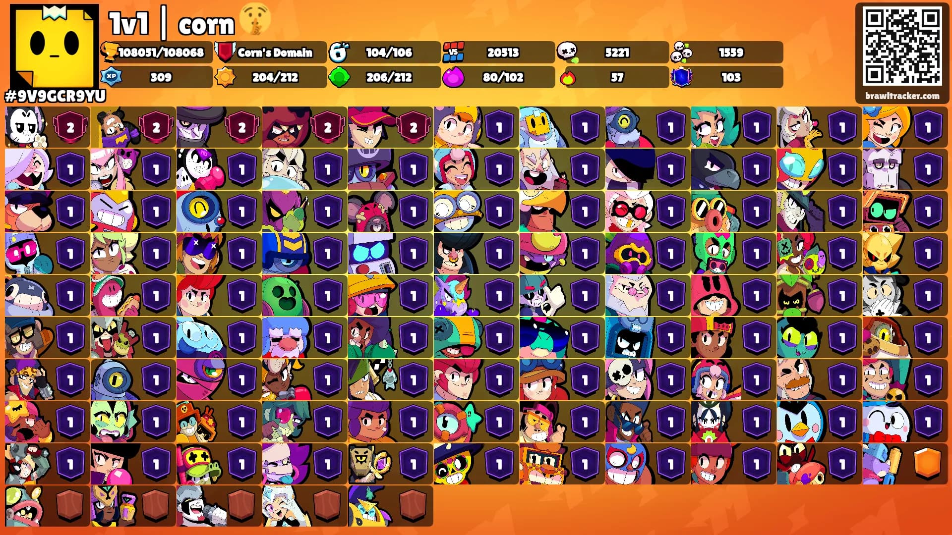 1v1 | corn 🤫's Ranks