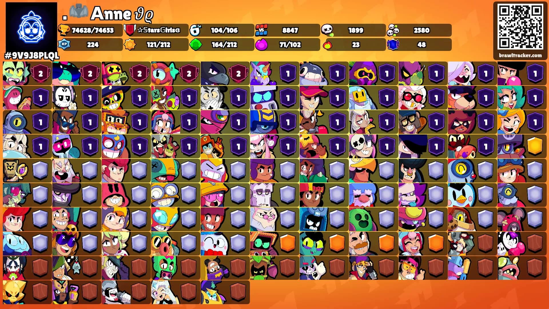 .⭑🦇 𝗔nne 𝜗𝜚's Ranks
