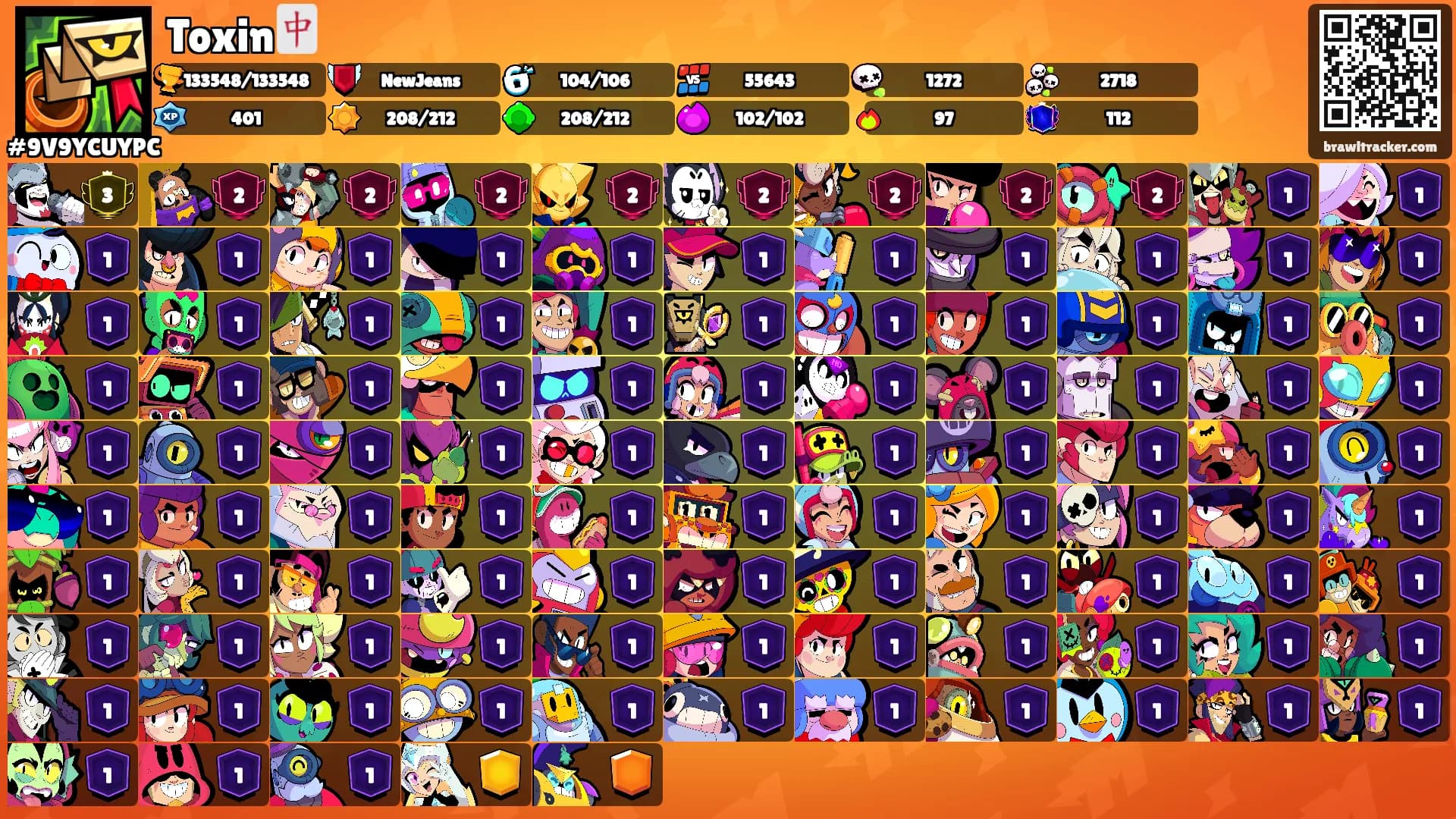Toxin🀄️'s Ranks
