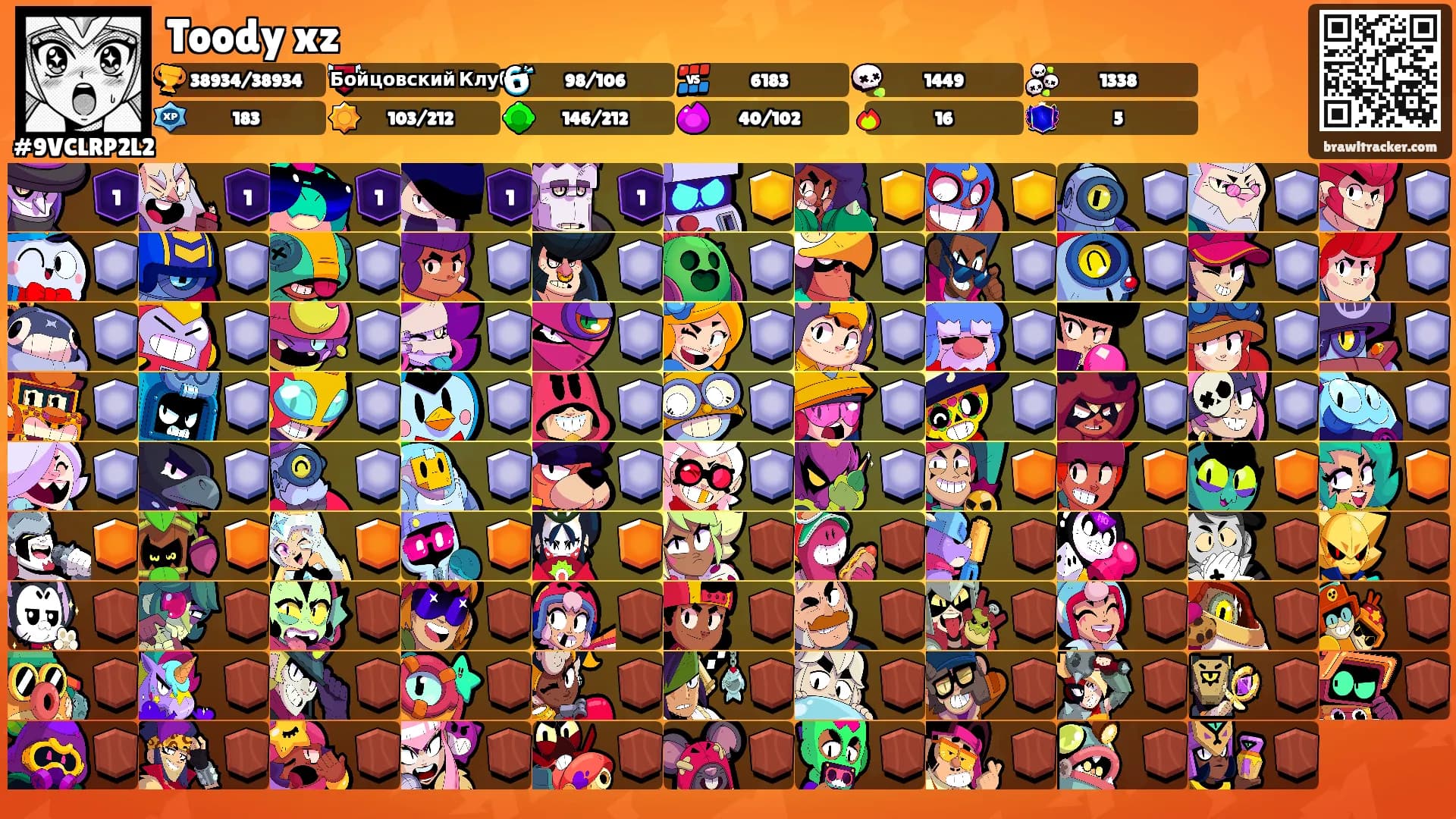 Toody xz's Ranks