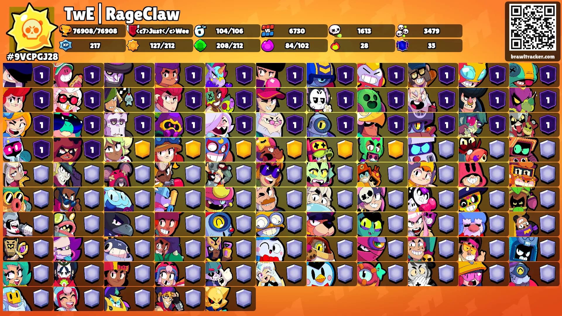 TwE|RageClaw's Ranks