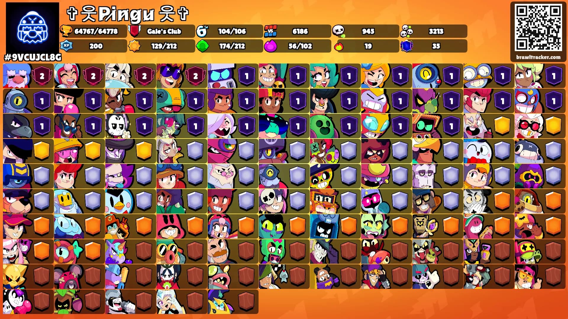 ✞웃P̷i̷n̷g̷u̷ 웃✞'s Ranks