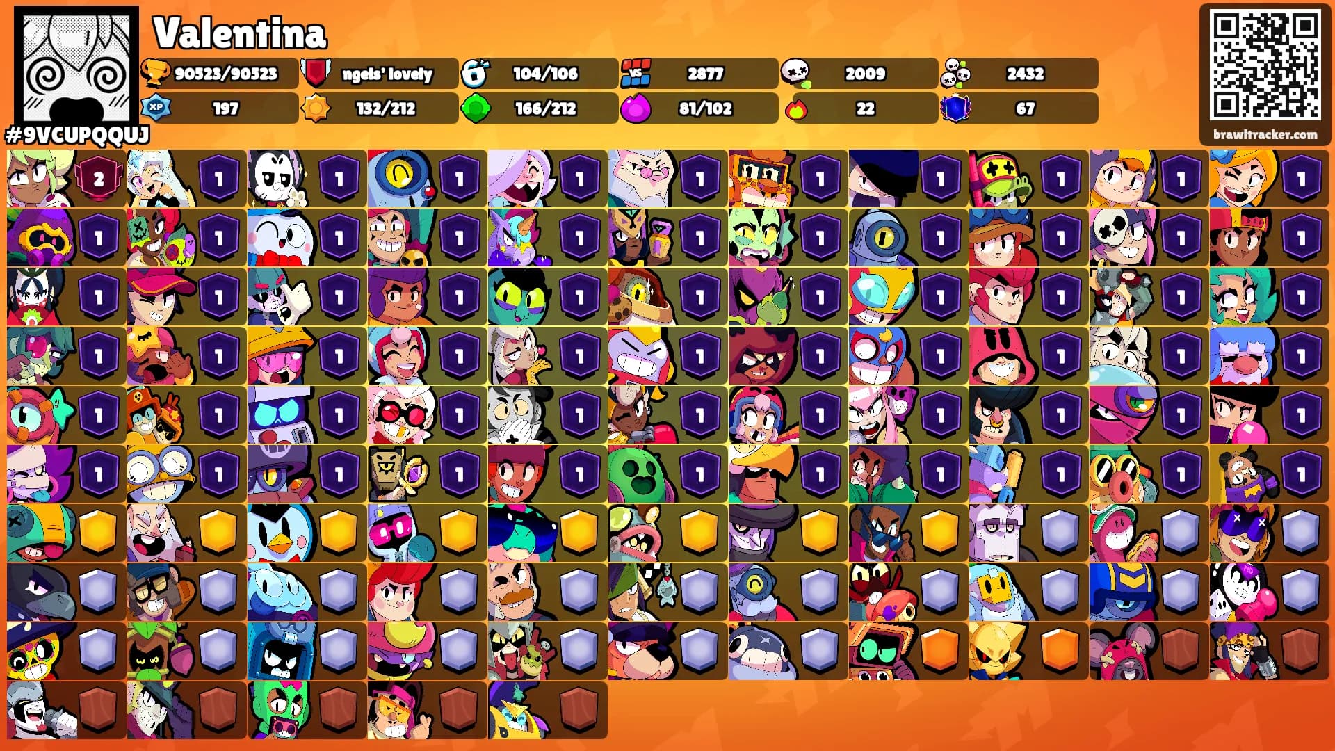 Valentina's Ranks
