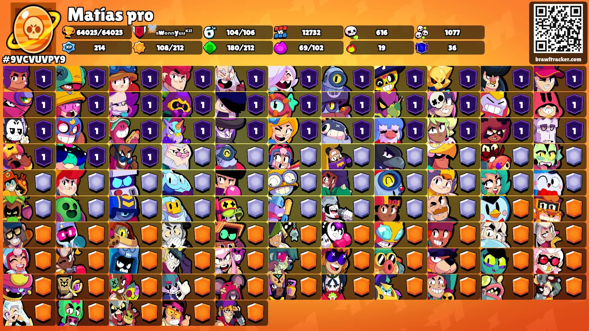 Matías pro's Ranks