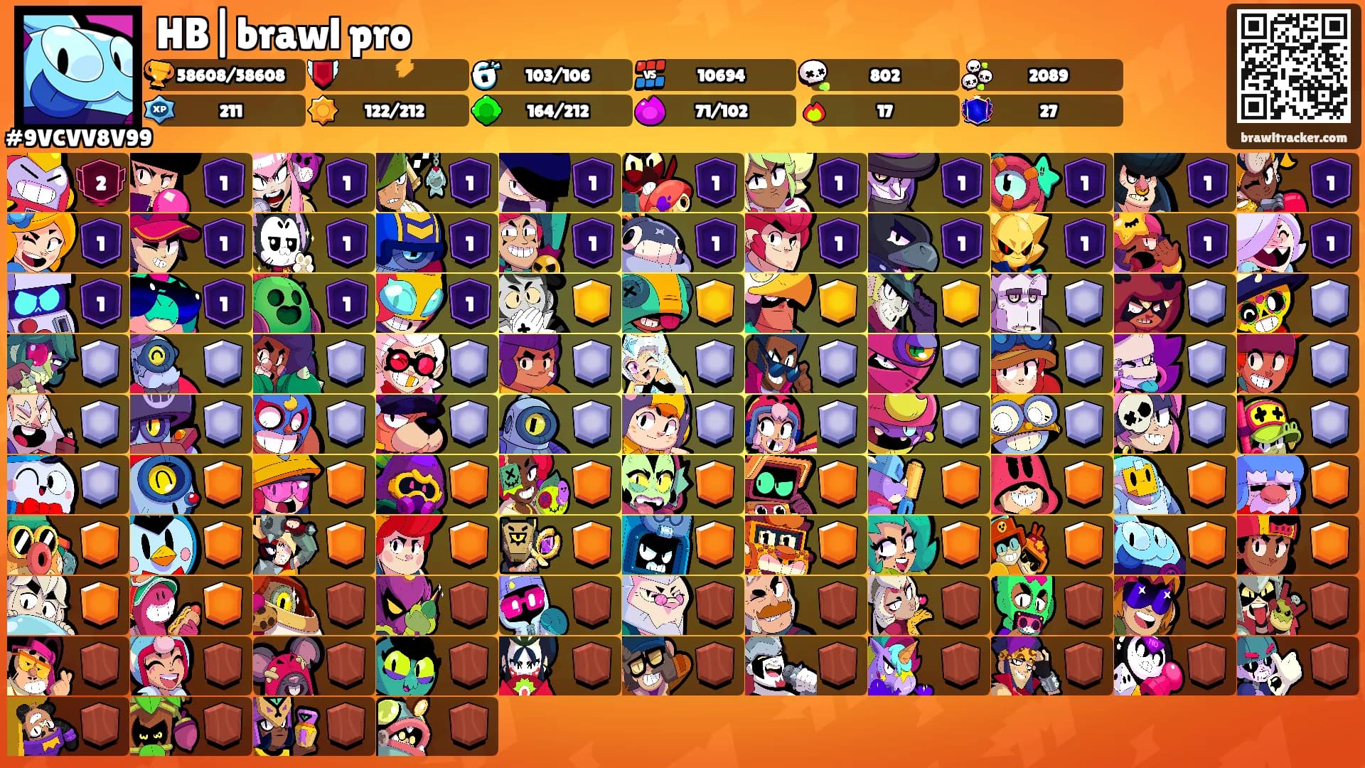 HB|brawl pro's Ranks