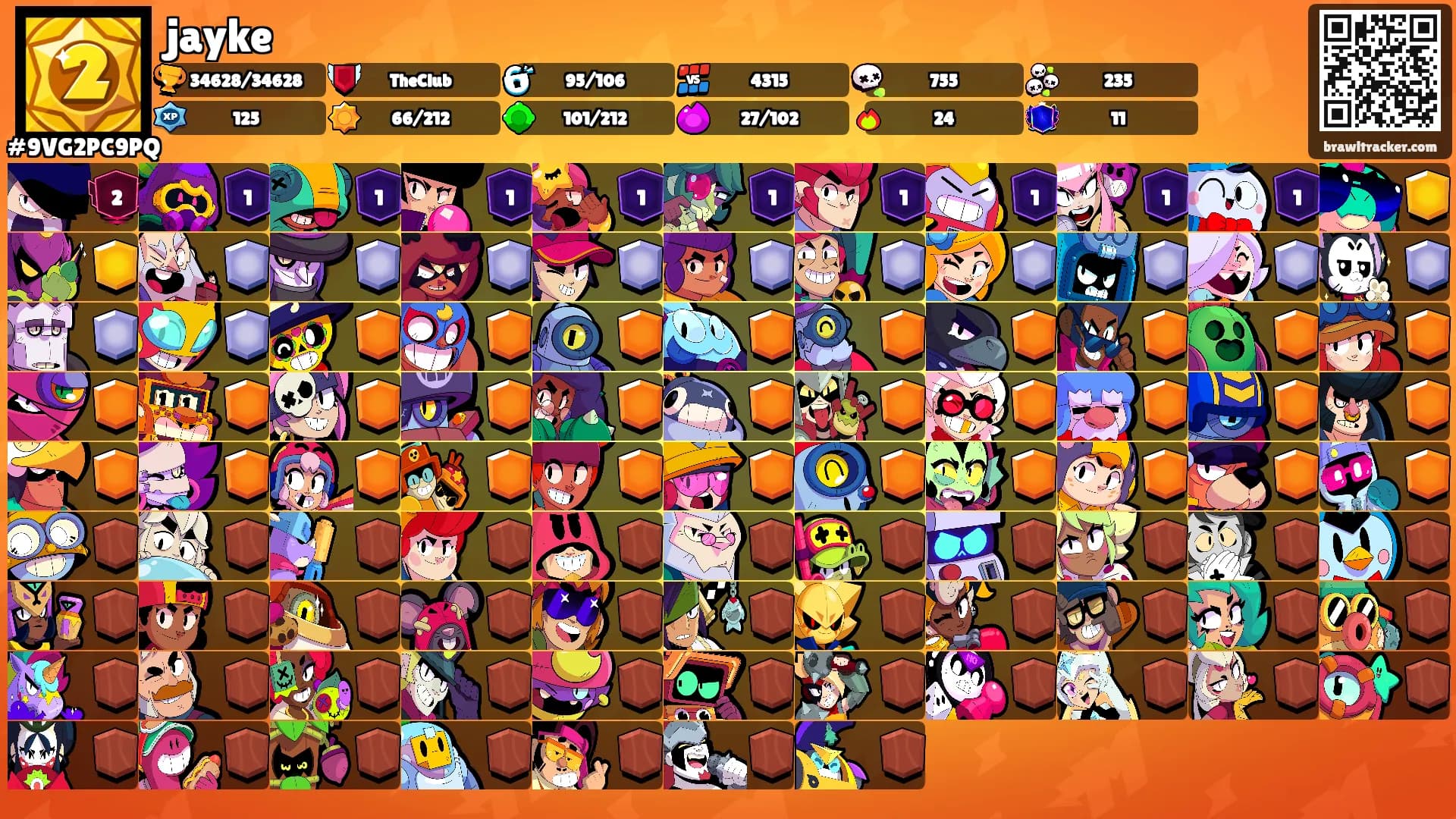 jayke's Ranks