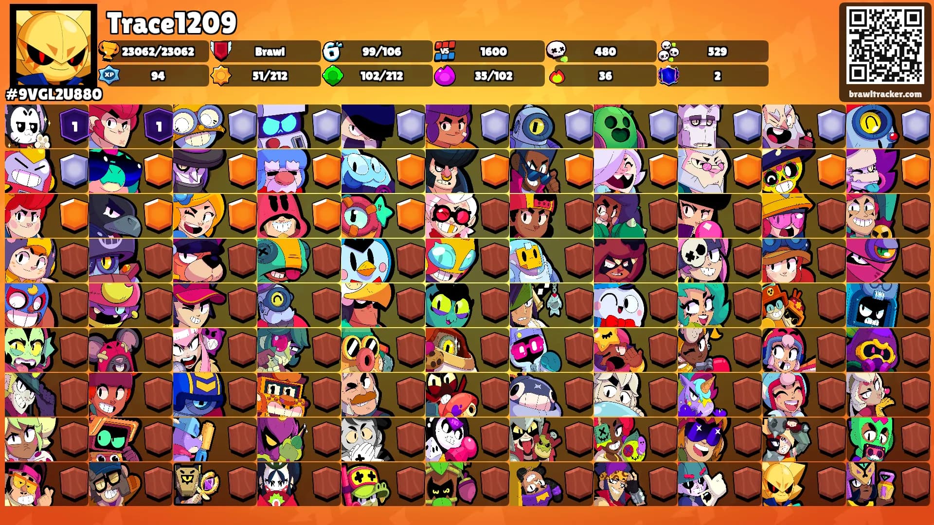 Trace1209's Ranks