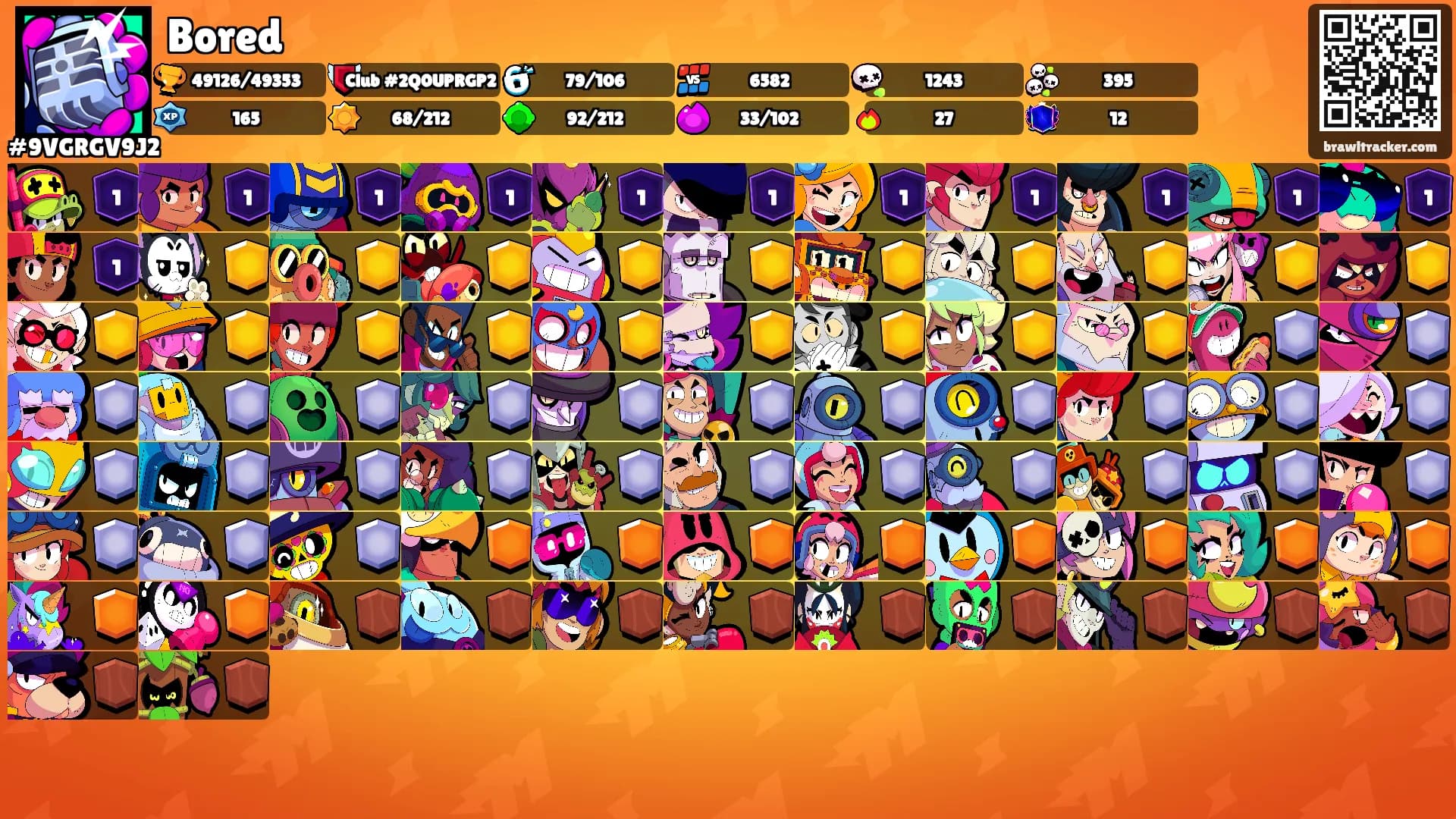 Bored's Ranks