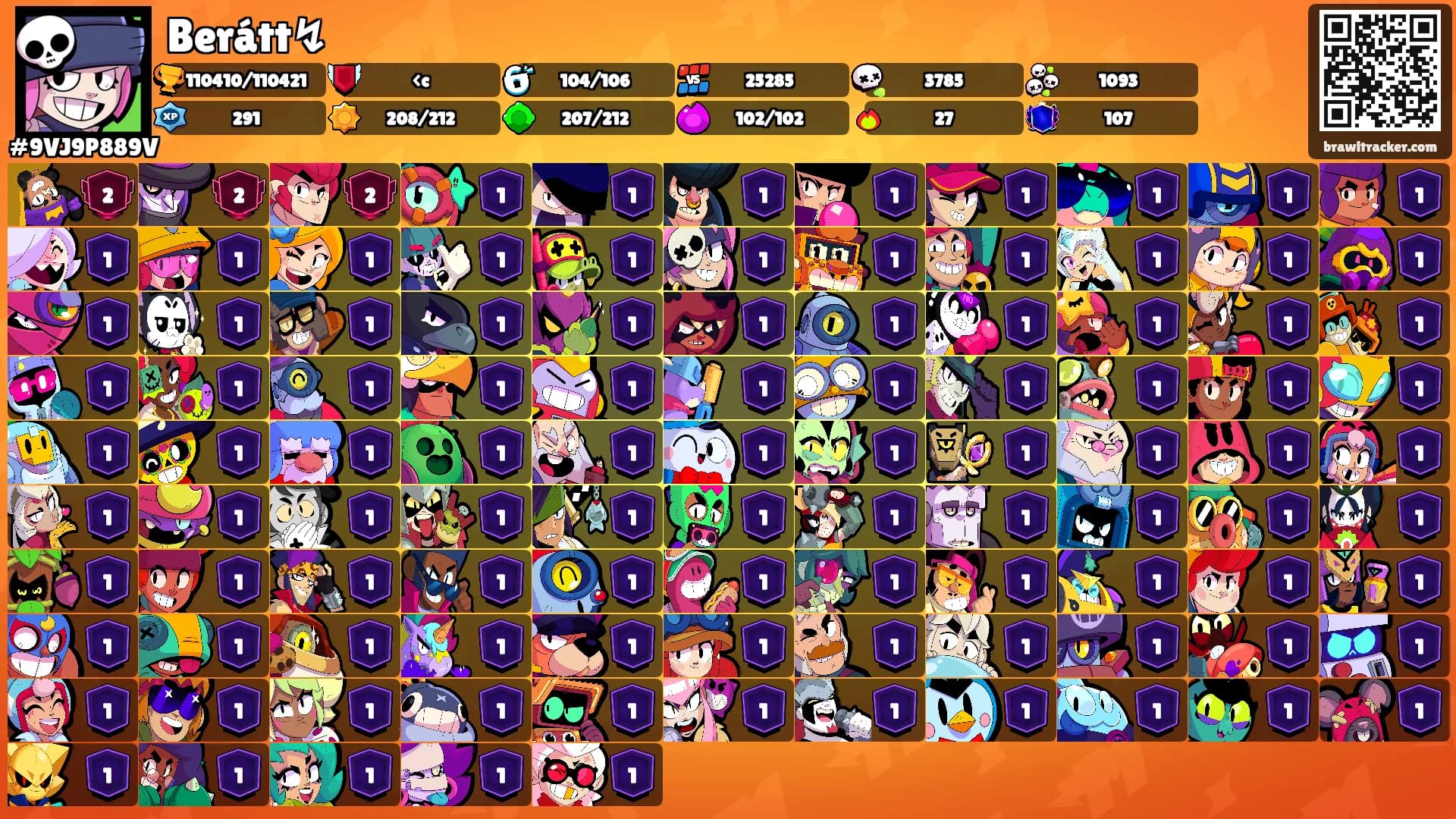 Berátt↯'s Ranks