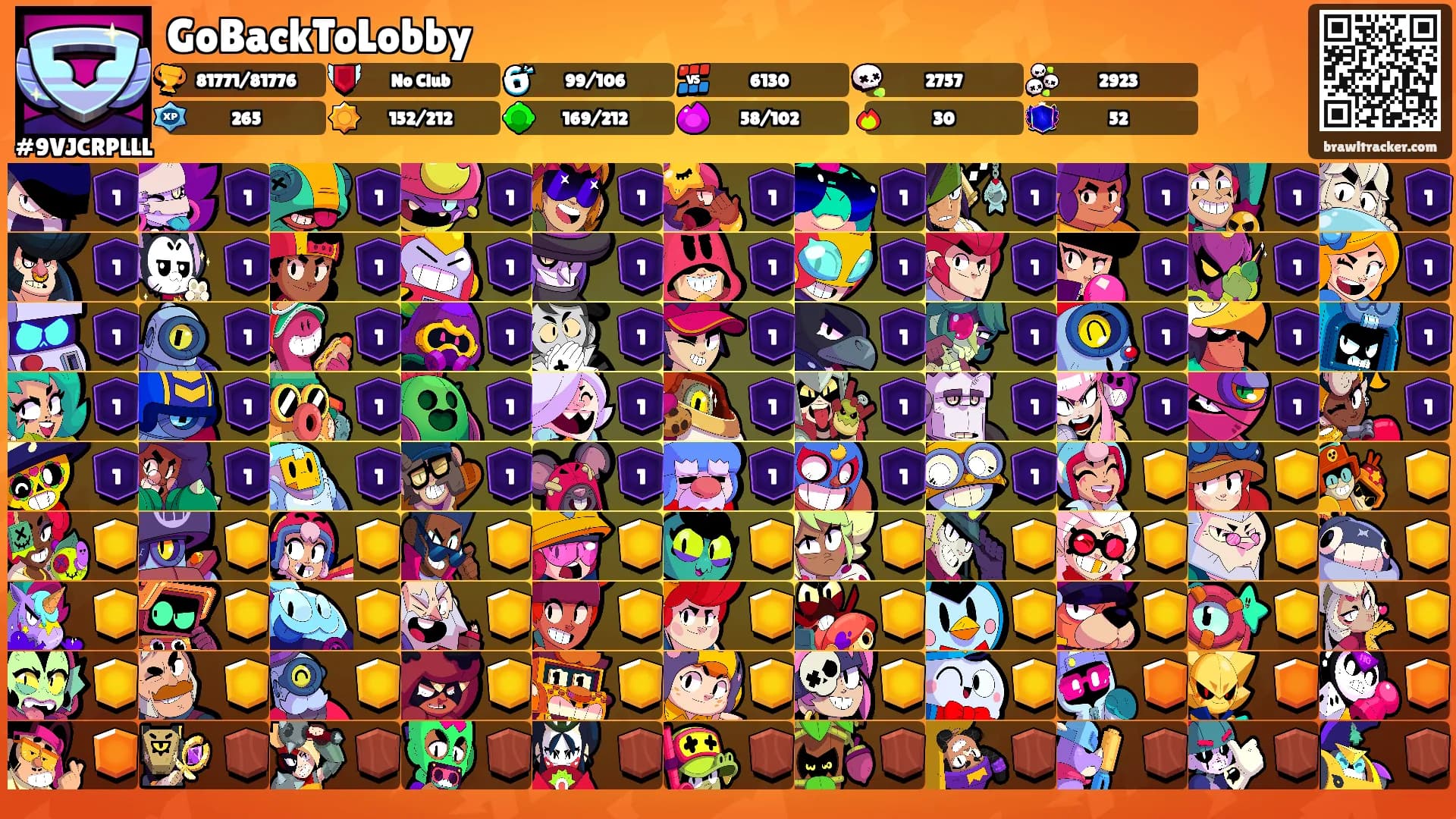 GoBackToLobby's Ranks