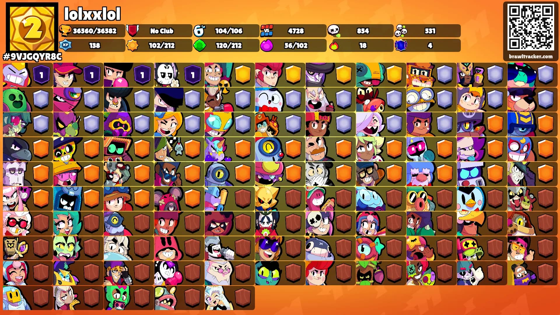 lolxxlol's Ranks