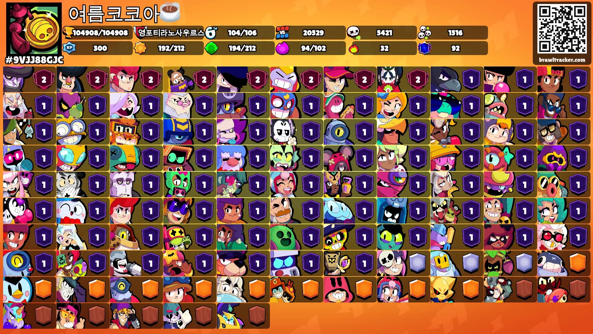 여름코코아☕️'s Ranks