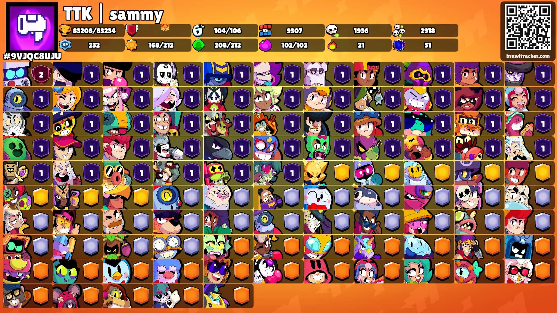 TTK | sammy's Ranks