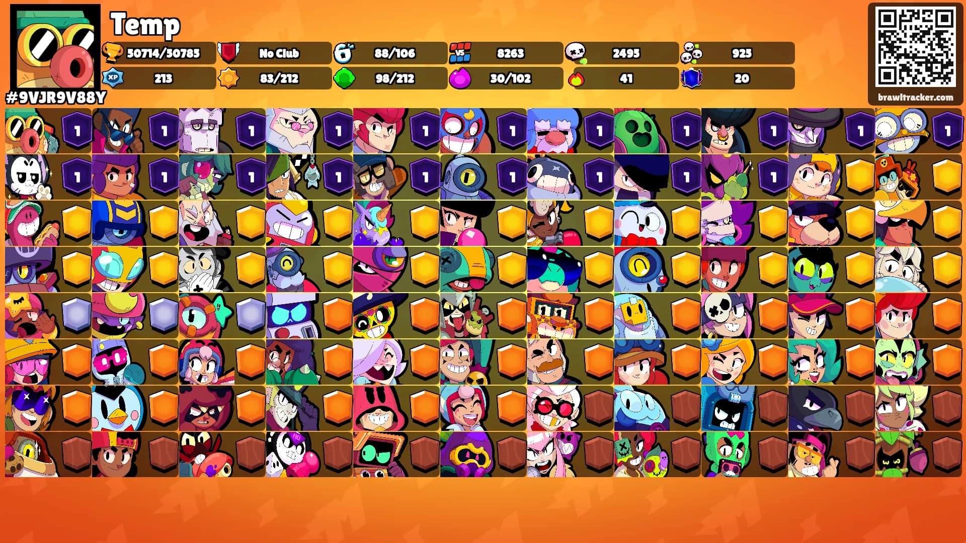 Temp's Ranks