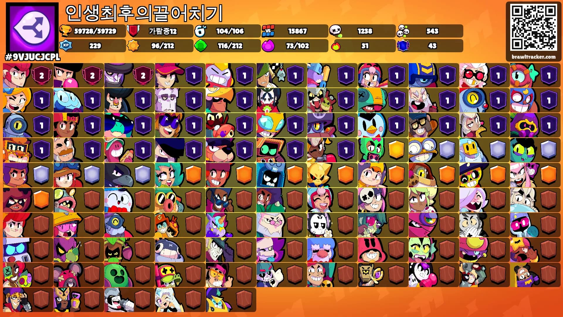 인생최후의끌어치기's Ranks